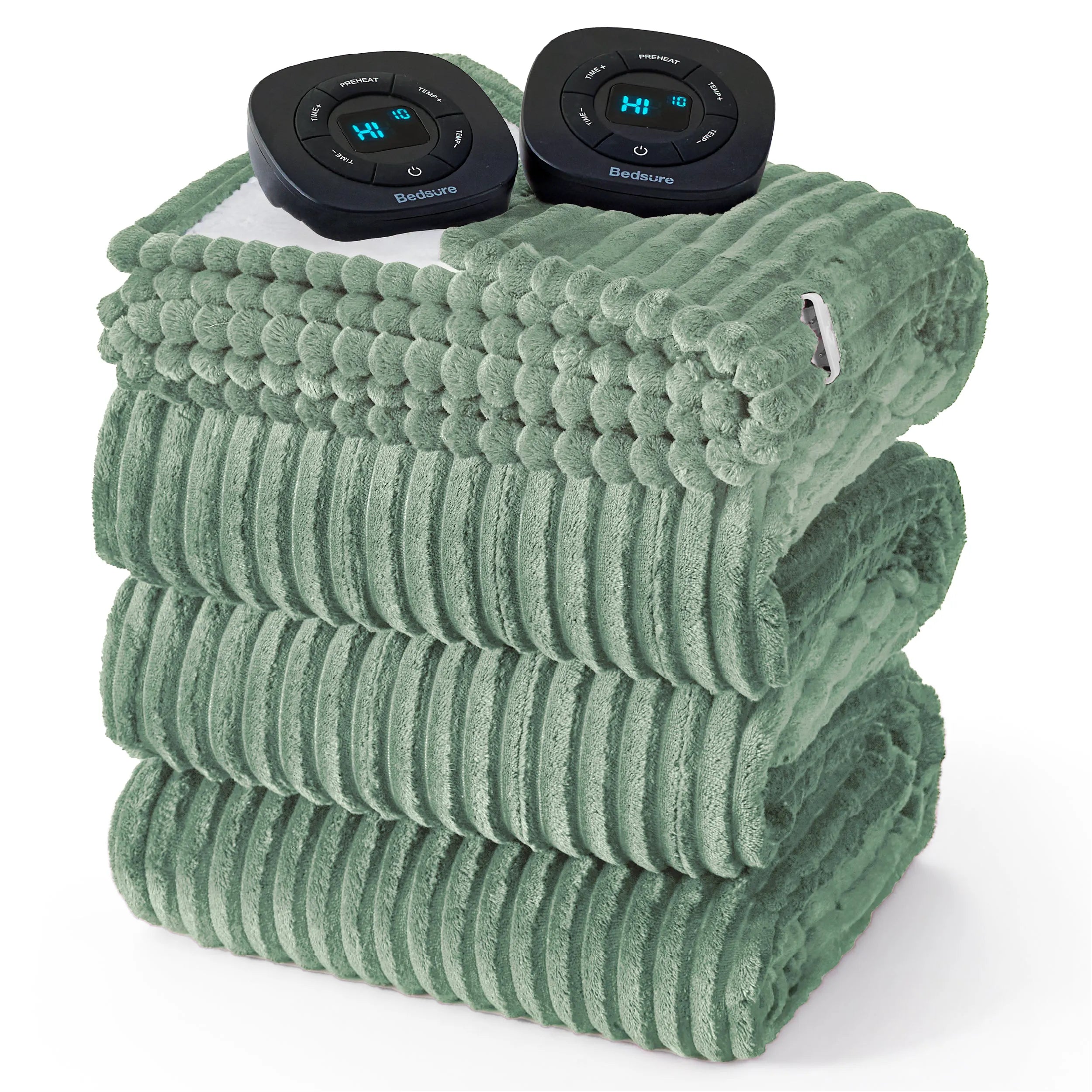 Ribbed Heated Blanket