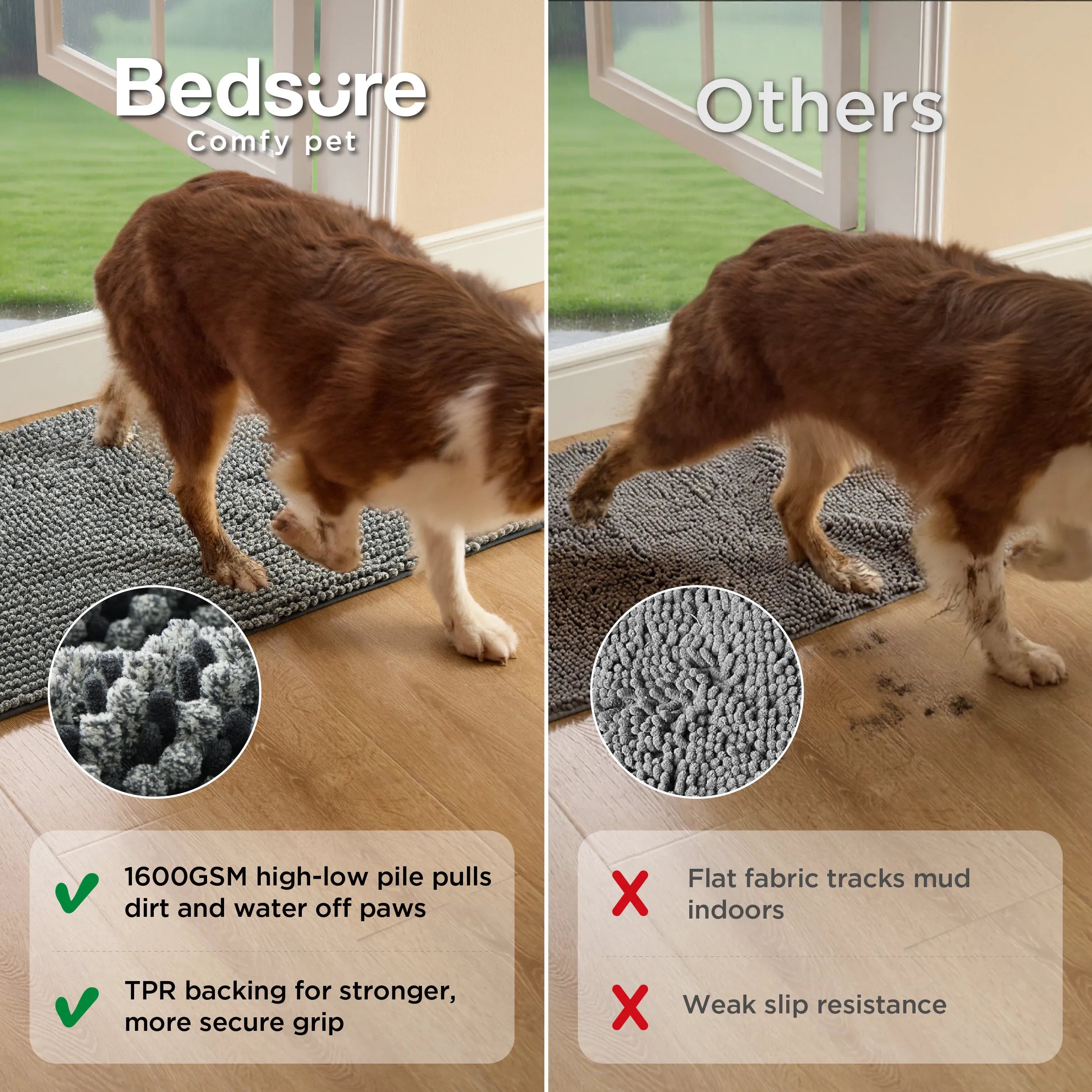 Muddy Paws Dog Doormat