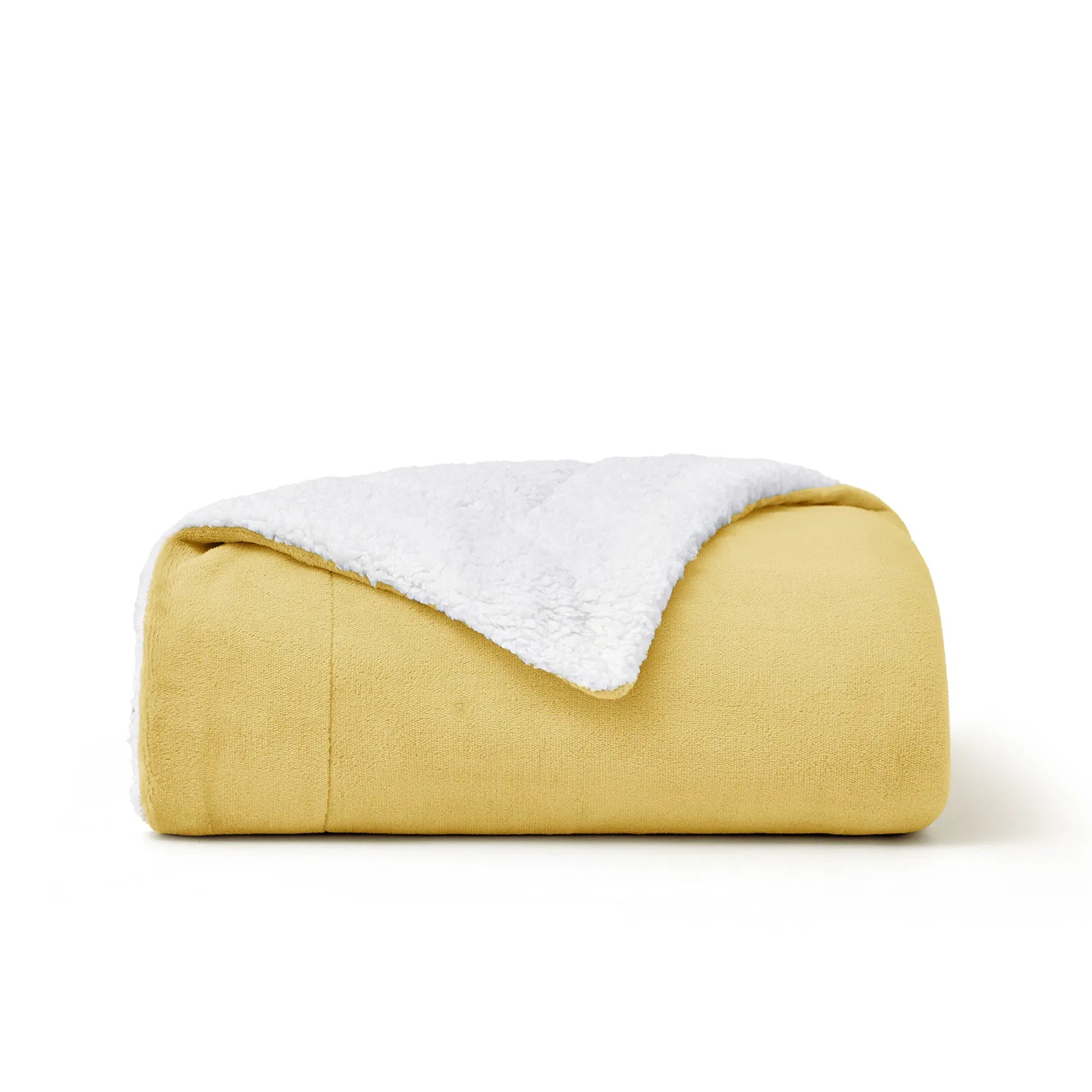 Cozy Sherpa Fleece Throw Blanket