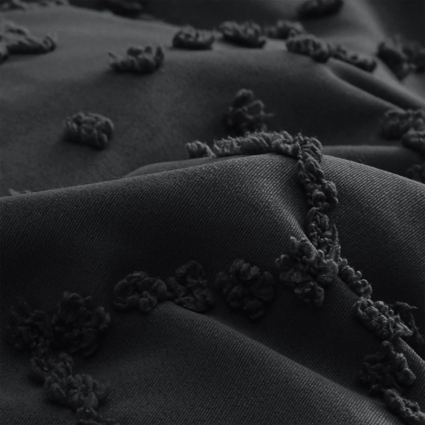 Tufted Embroidery Comforter Set