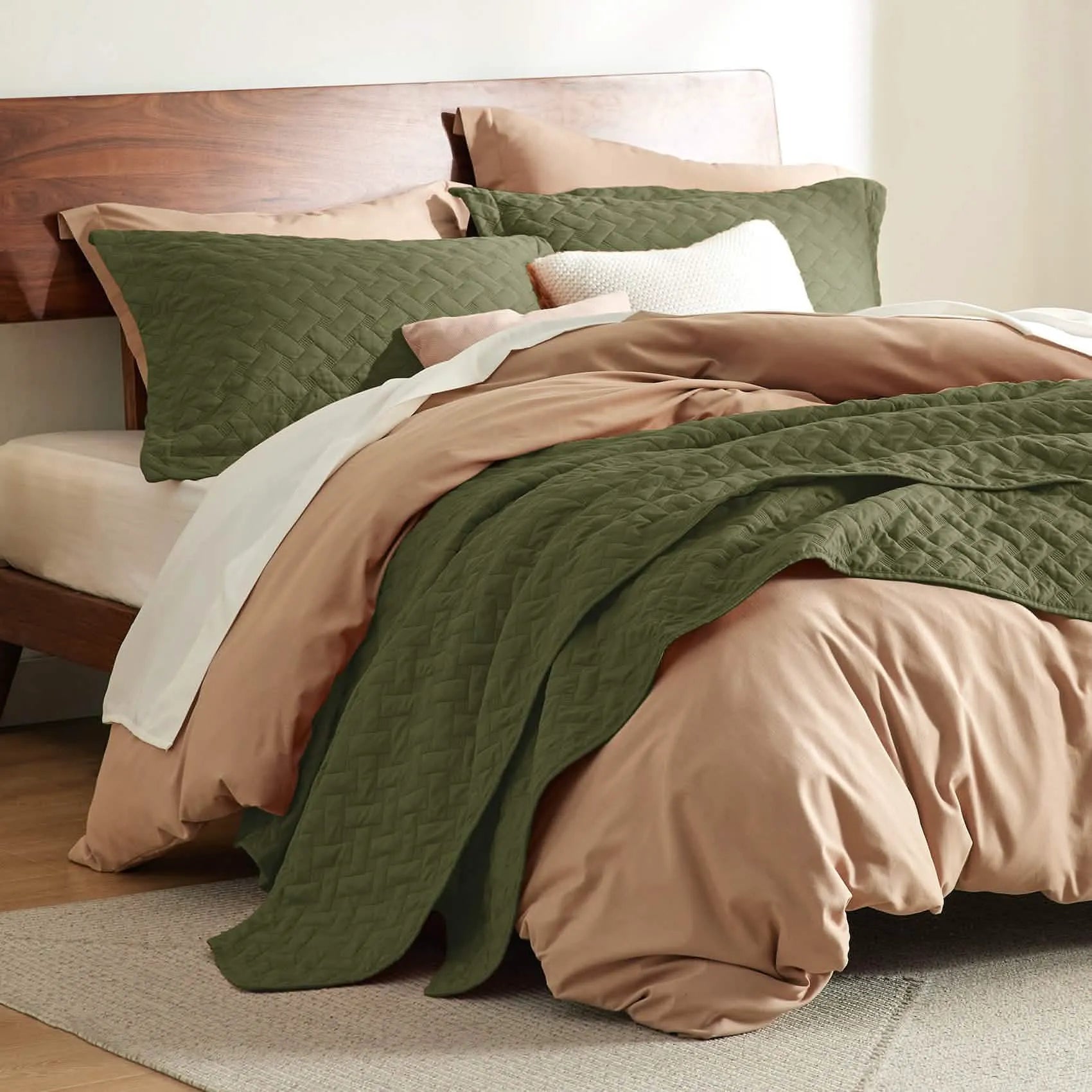 Basketweave Quilt Set