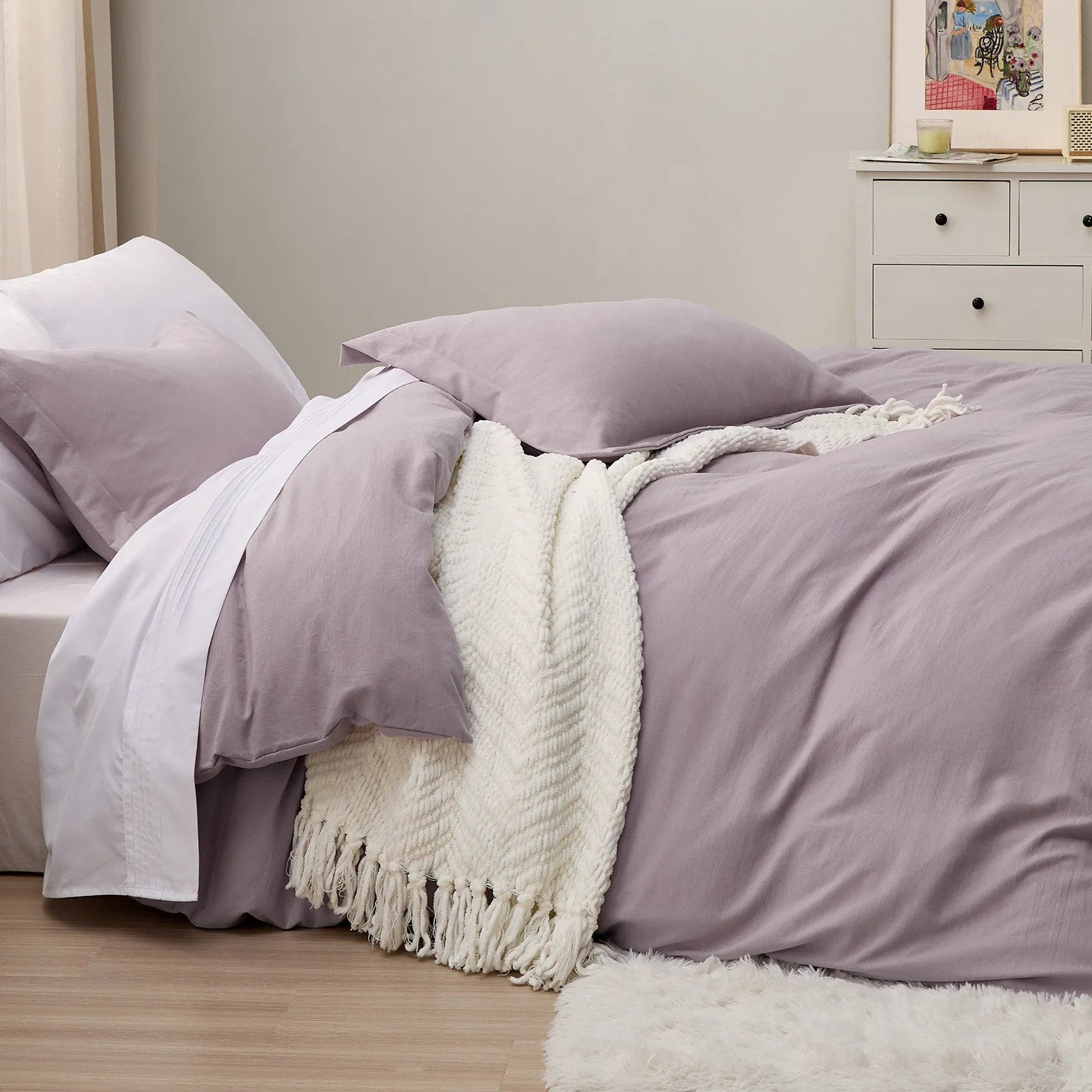 Ultra-Soft Hypoallergenic Microfiber Duvet Cover Set