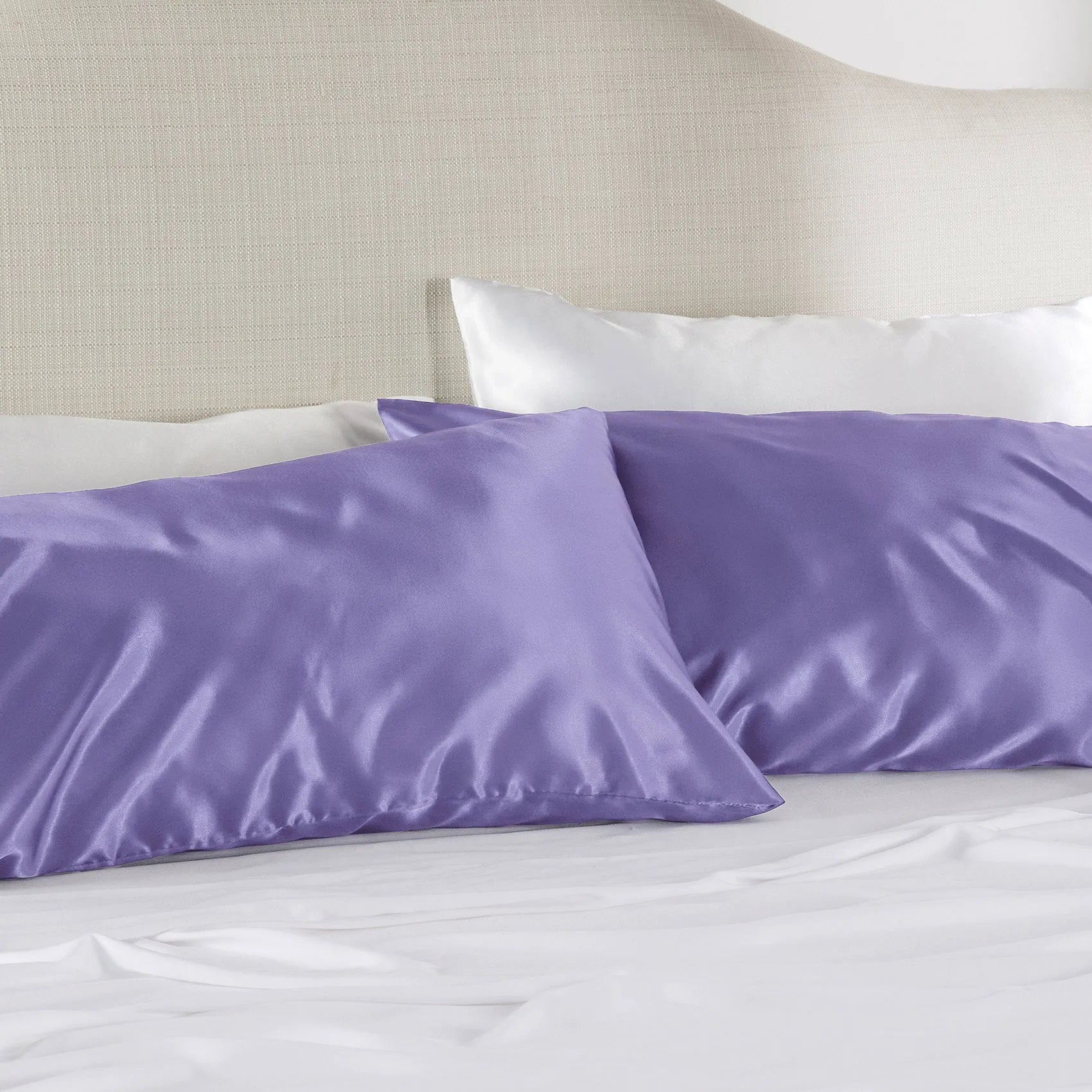 Luxurious Solid Satin Pillowcase