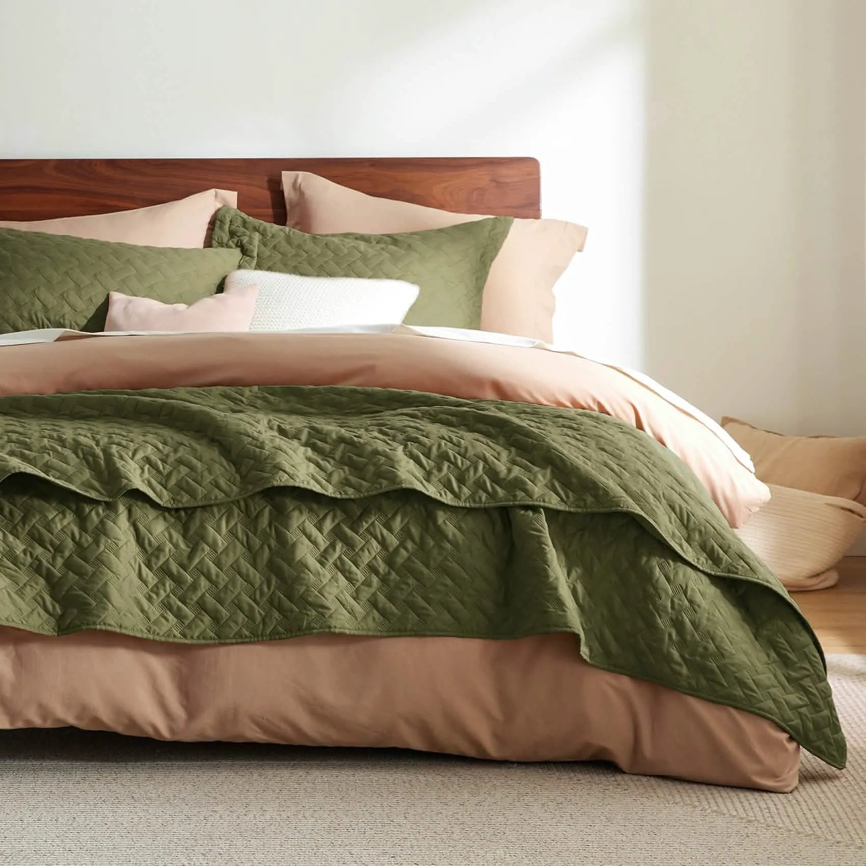Basketweave Quilt Set