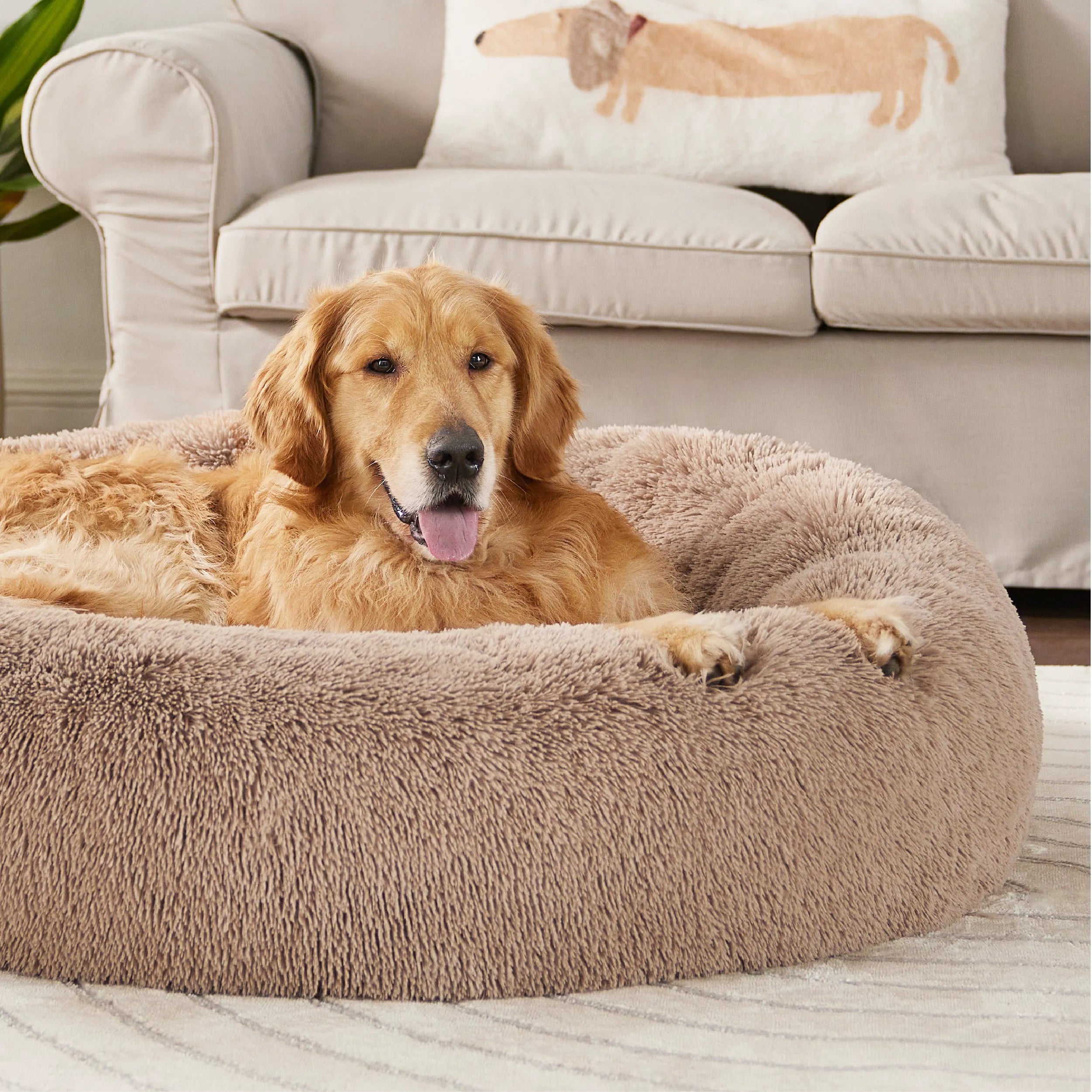 Calming Donut Bed for Pets