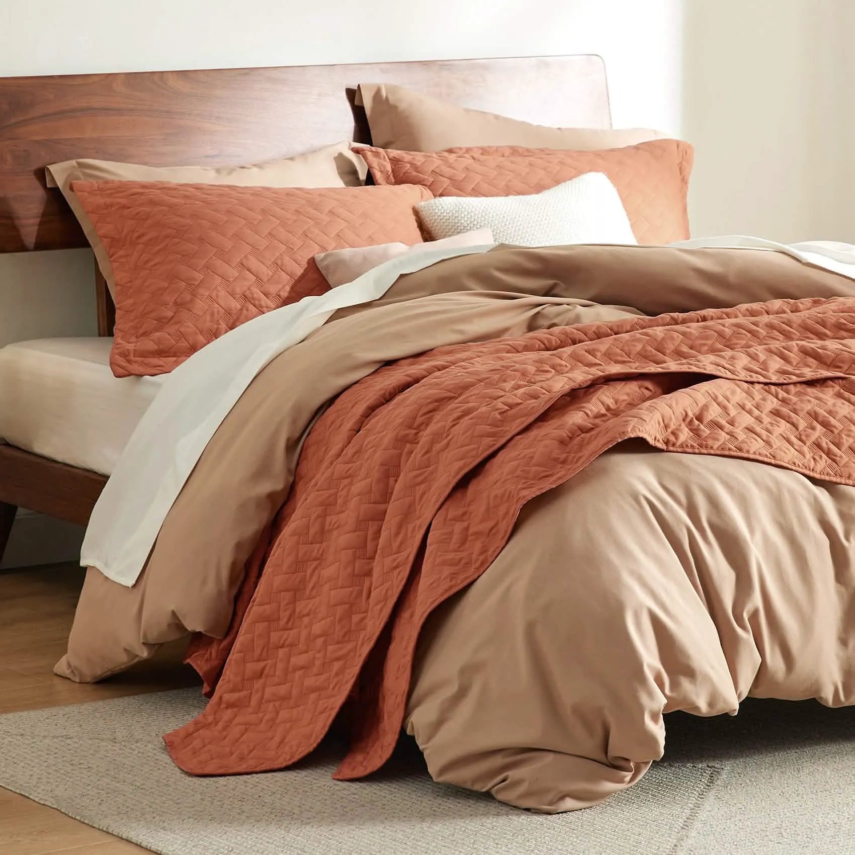 Basketweave Quilt Set