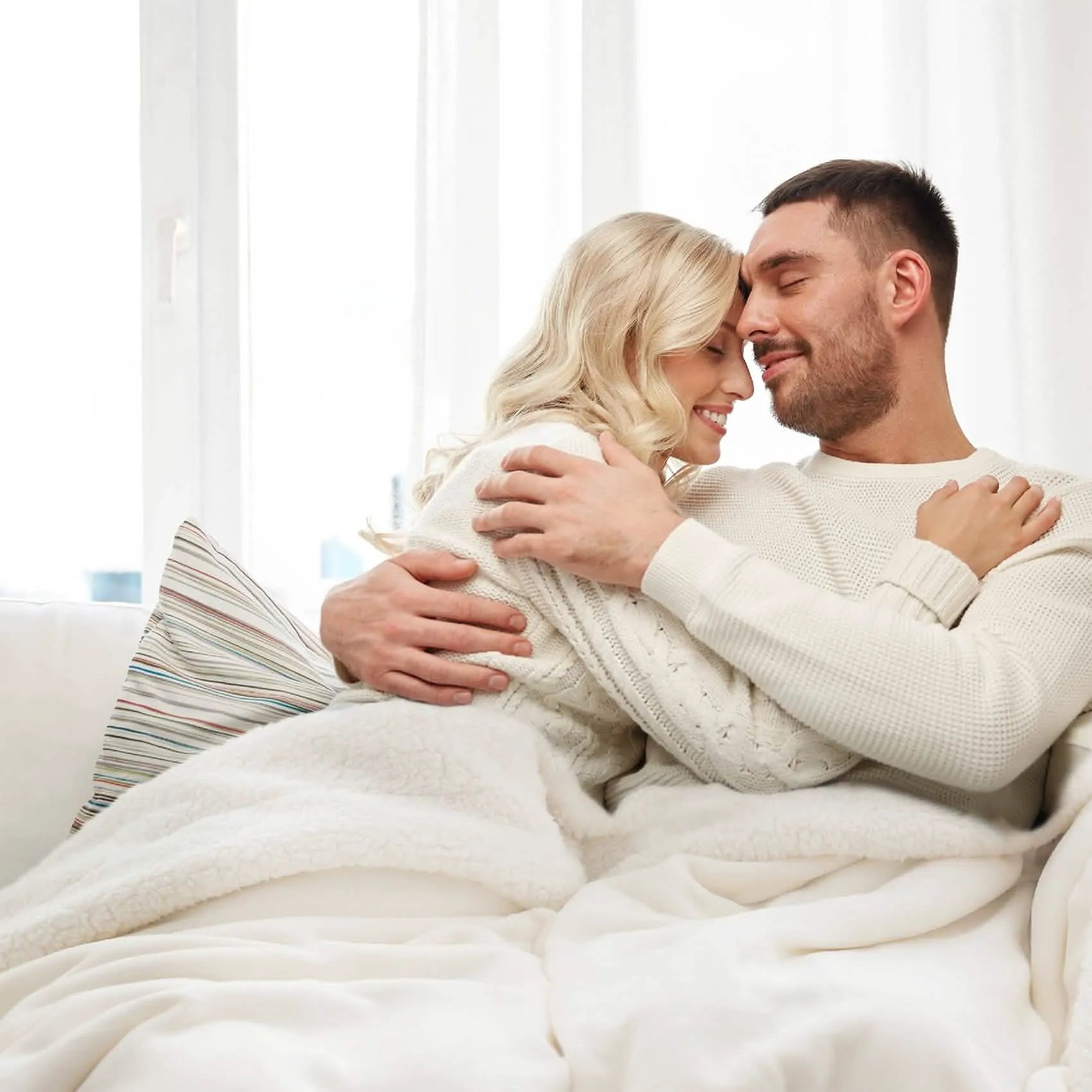 Cozy Sherpa Fleece Throw Blanket