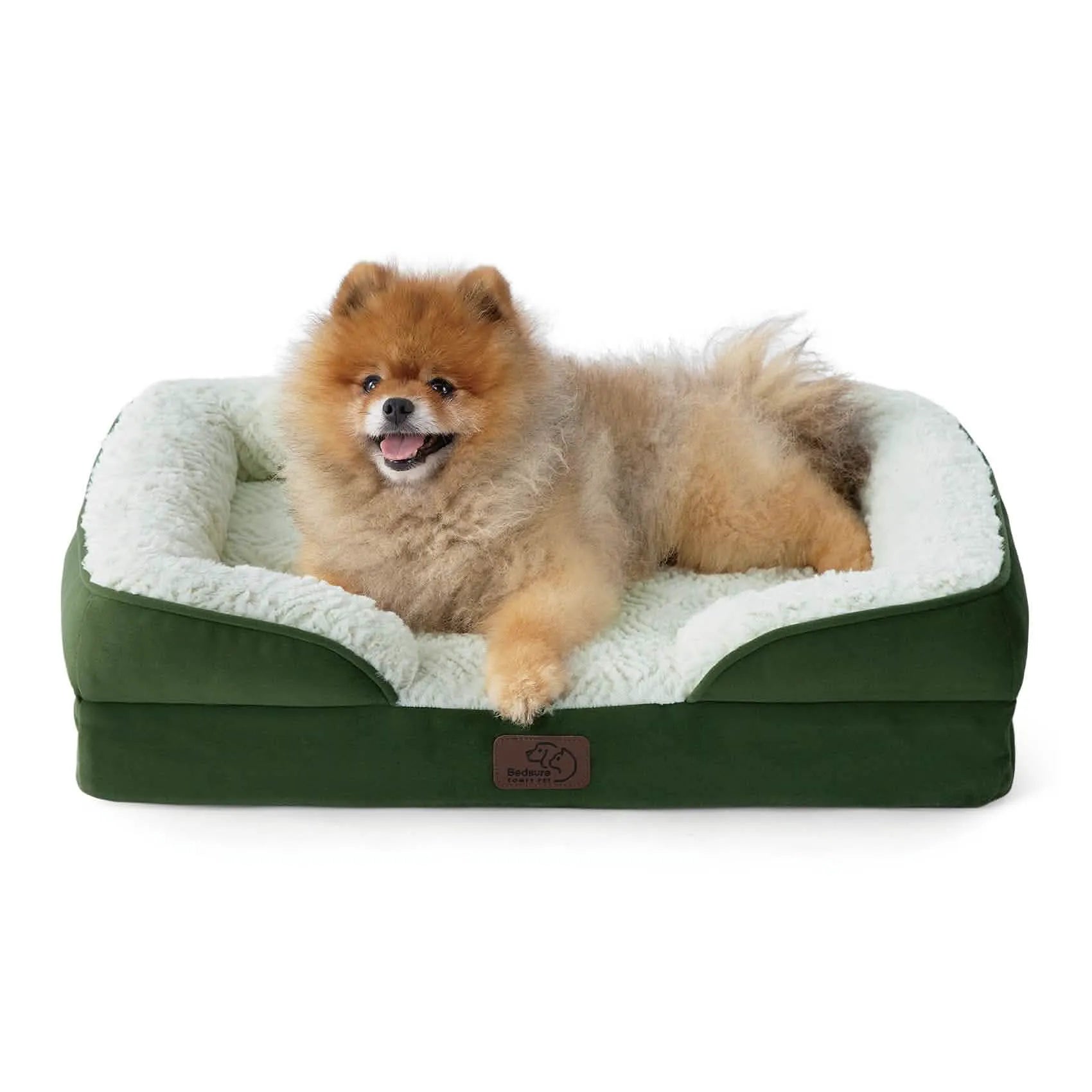 Orthopedic Plush Flannel Dog Couch