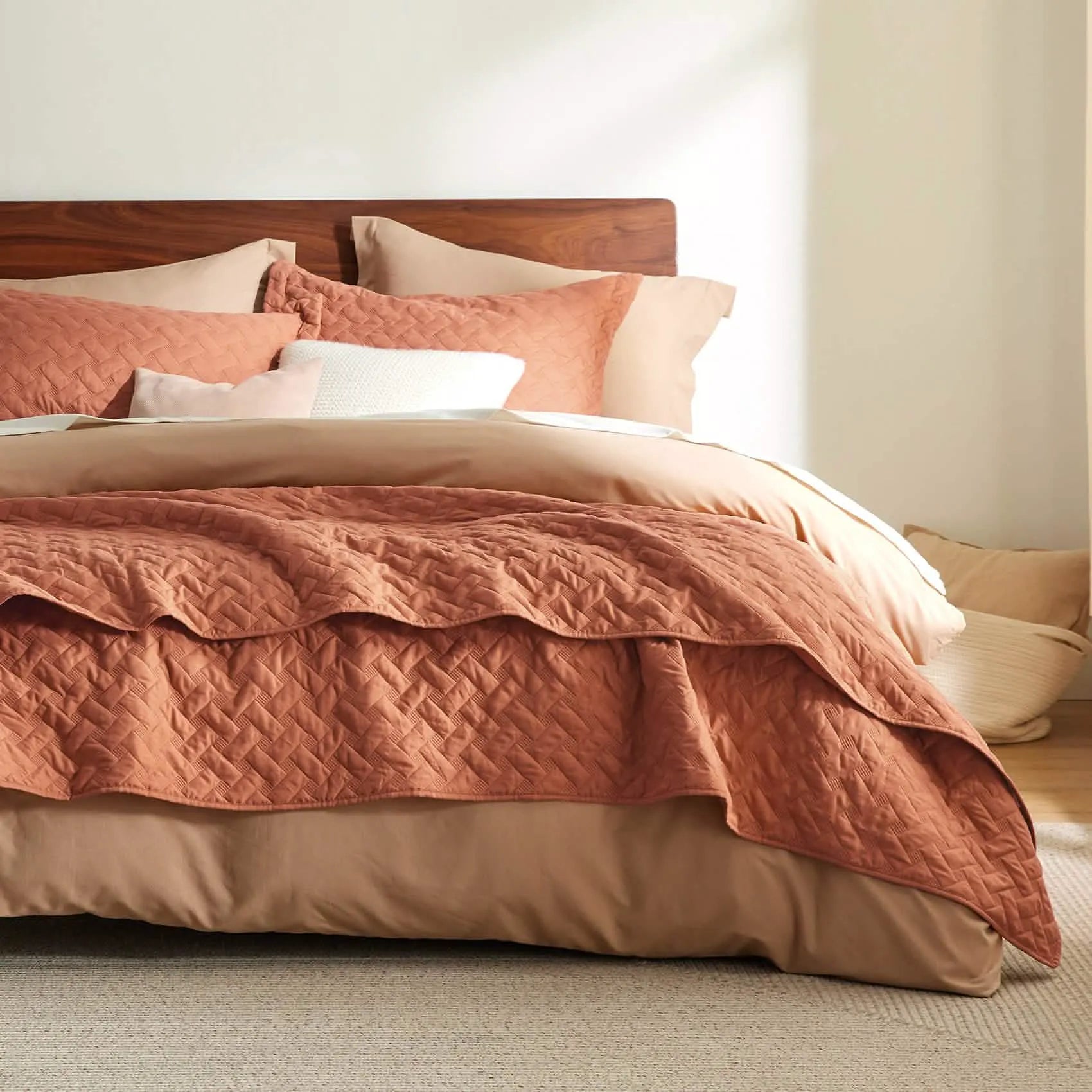 Basketweave Quilt Set