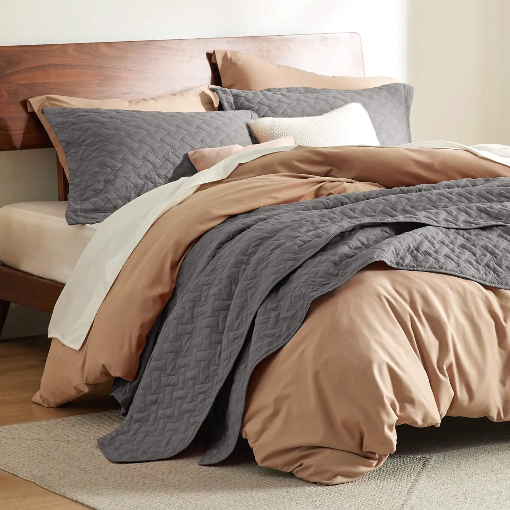 Basketweave Quilt Set