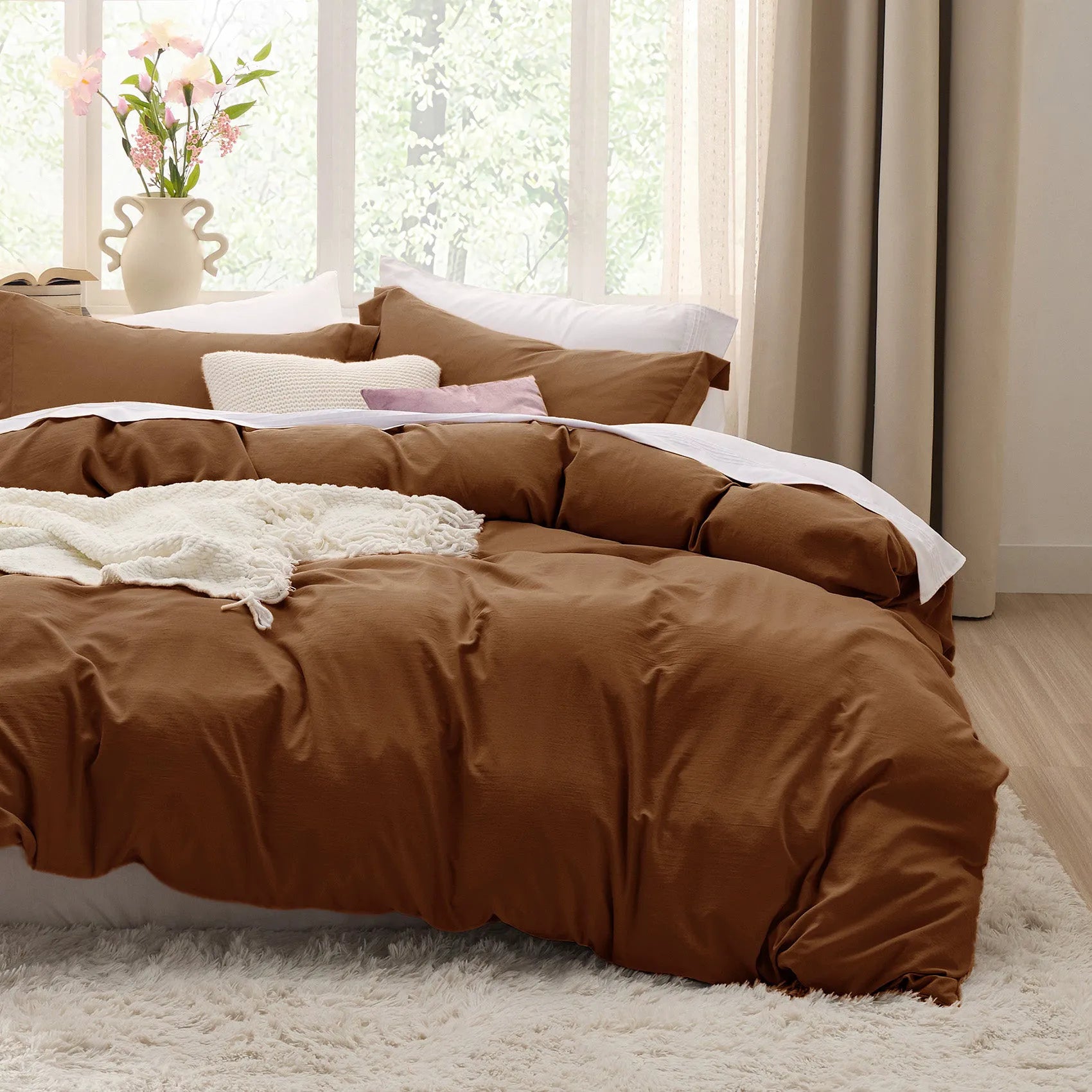 Ultra-Soft Hypoallergenic Microfiber Duvet Cover Set