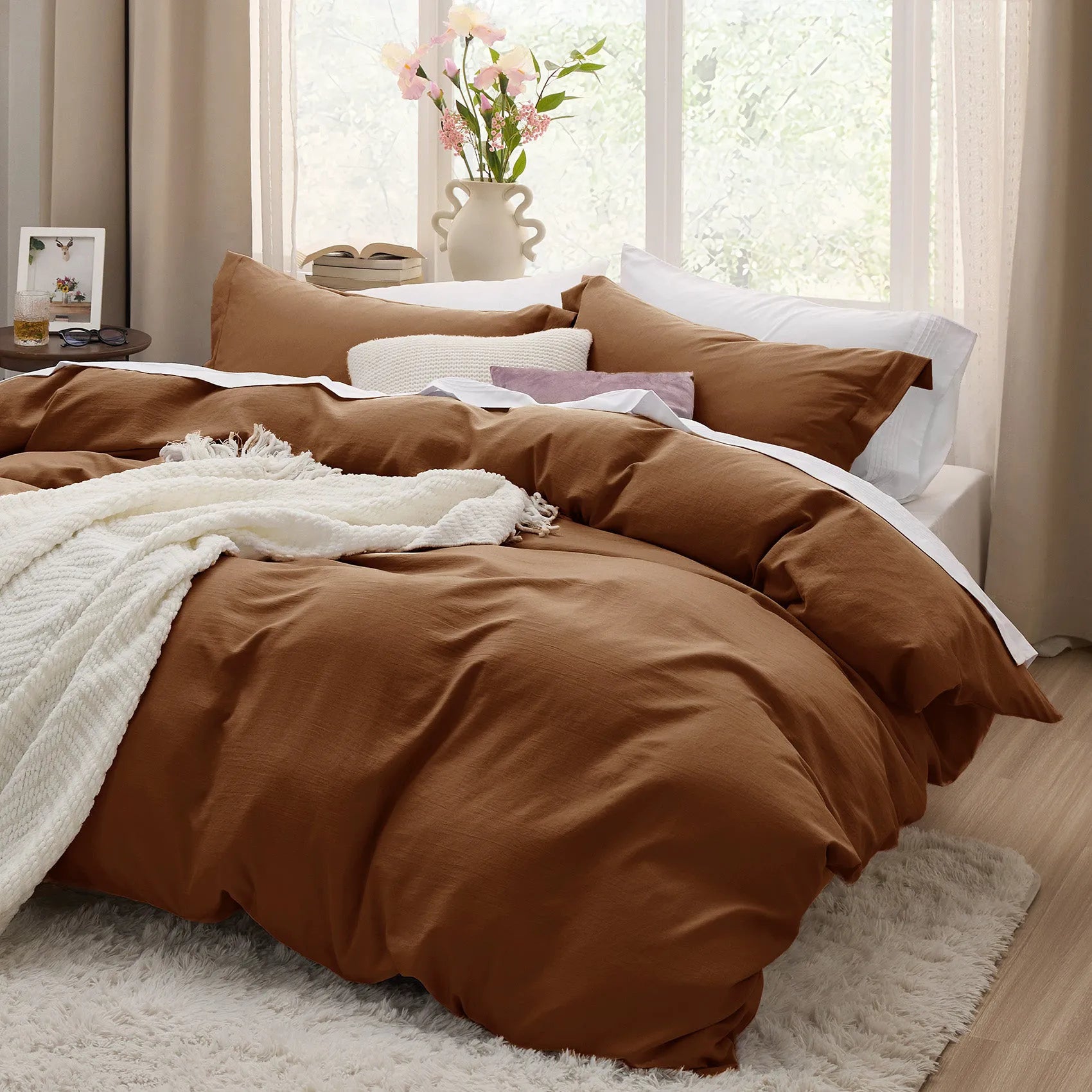 Ultra-Soft Hypoallergenic Microfiber Duvet Cover Set