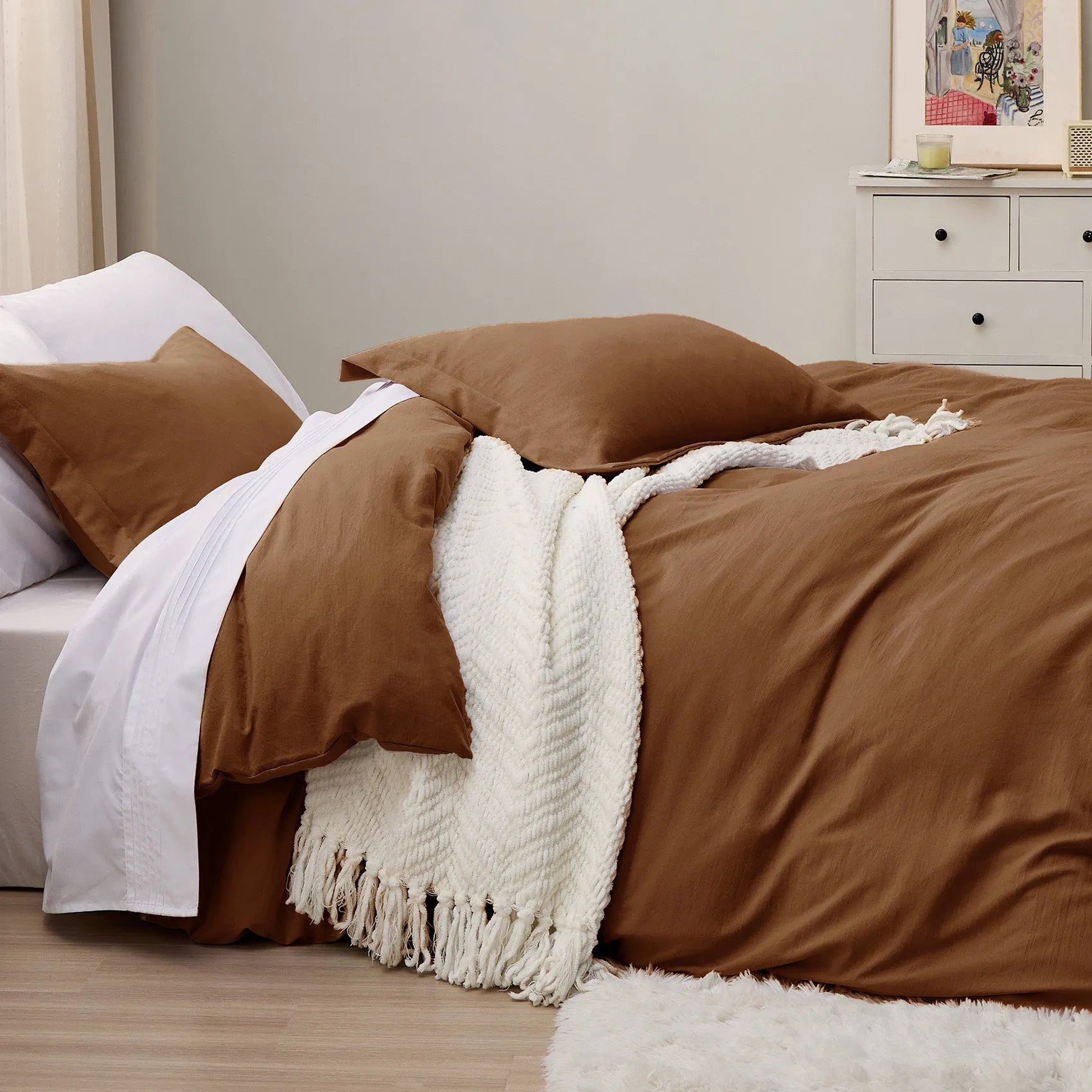 Ultra-Soft Hypoallergenic Microfiber Duvet Cover Set