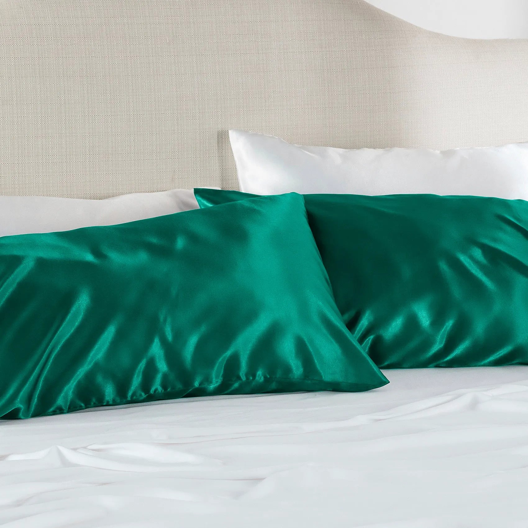 Luxurious Solid Satin Pillowcase