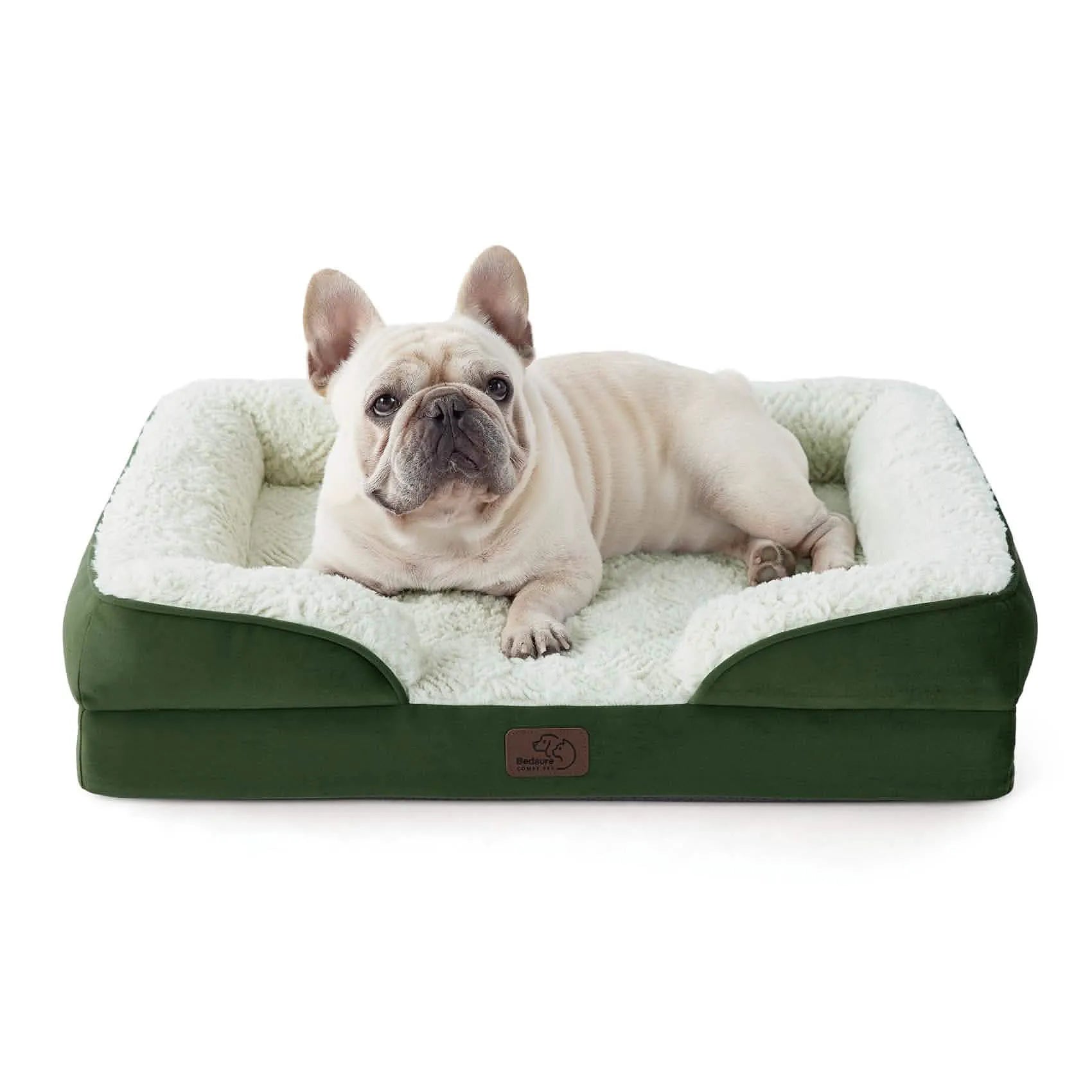 Orthopedic Plush Flannel Dog Couch