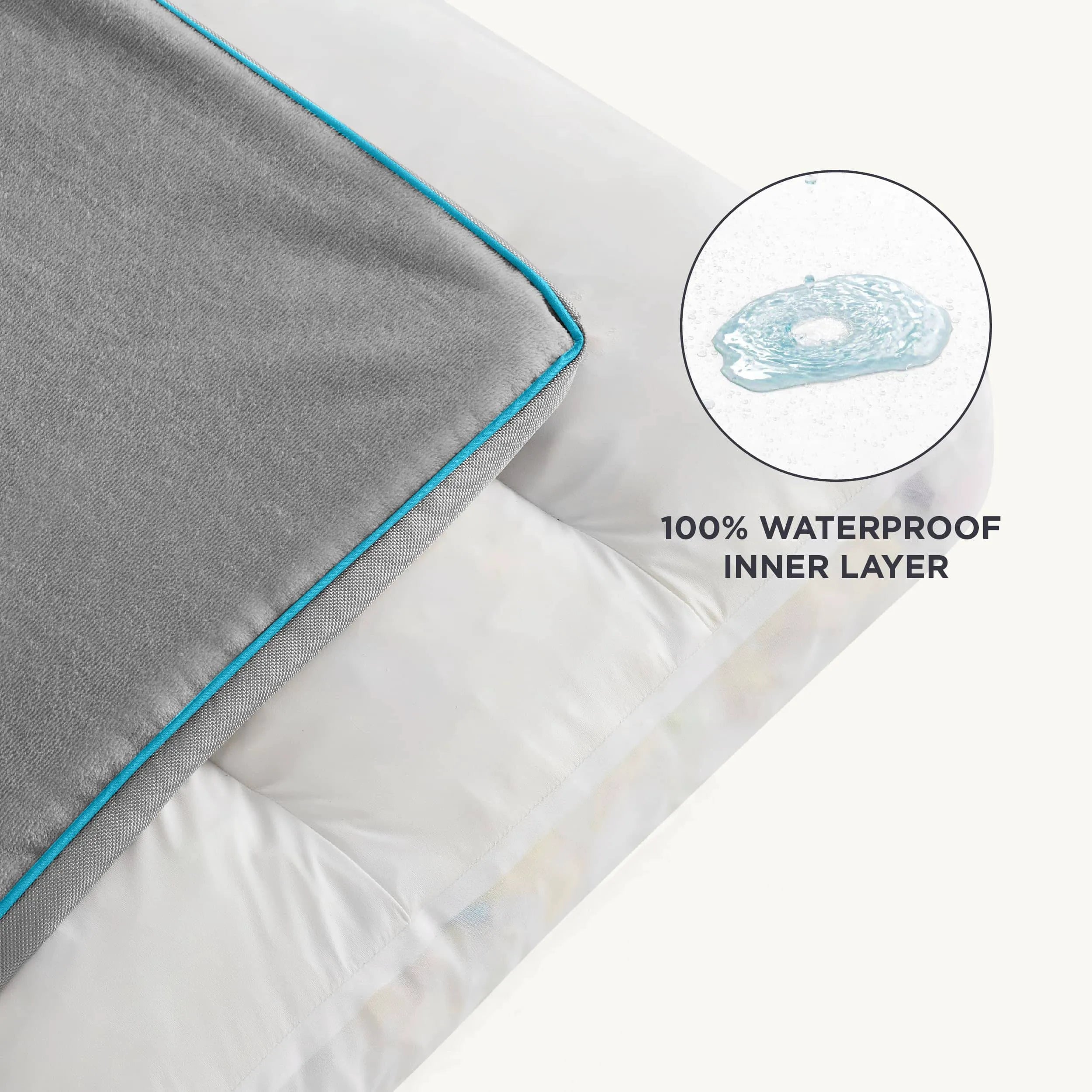 Luxury Waterproof Plush Dog Bed