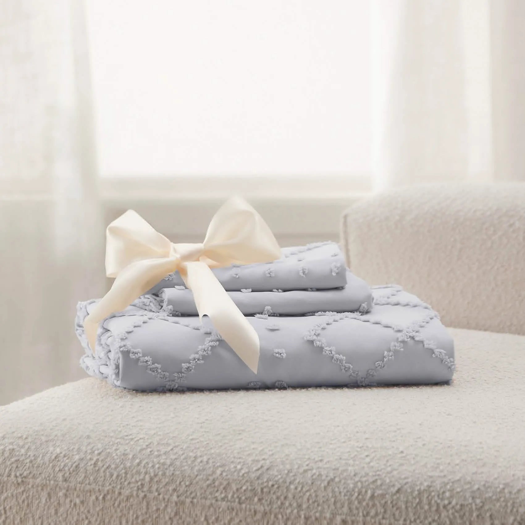 Boho Embroidery Duvet Cover Set