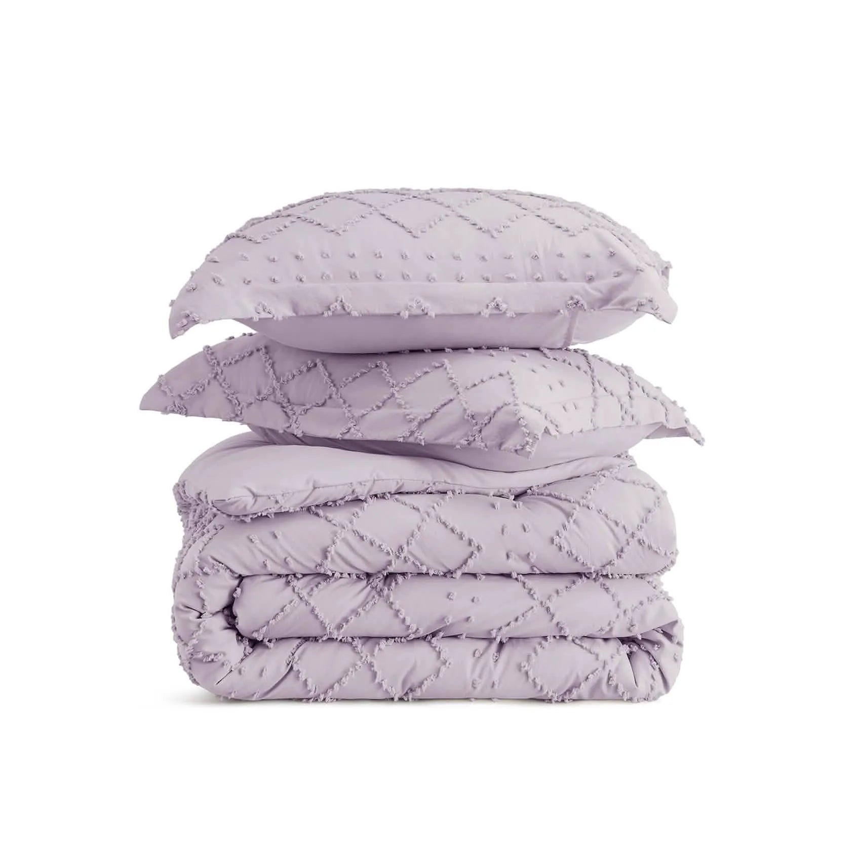 Tufted Embroidery Comforter Set