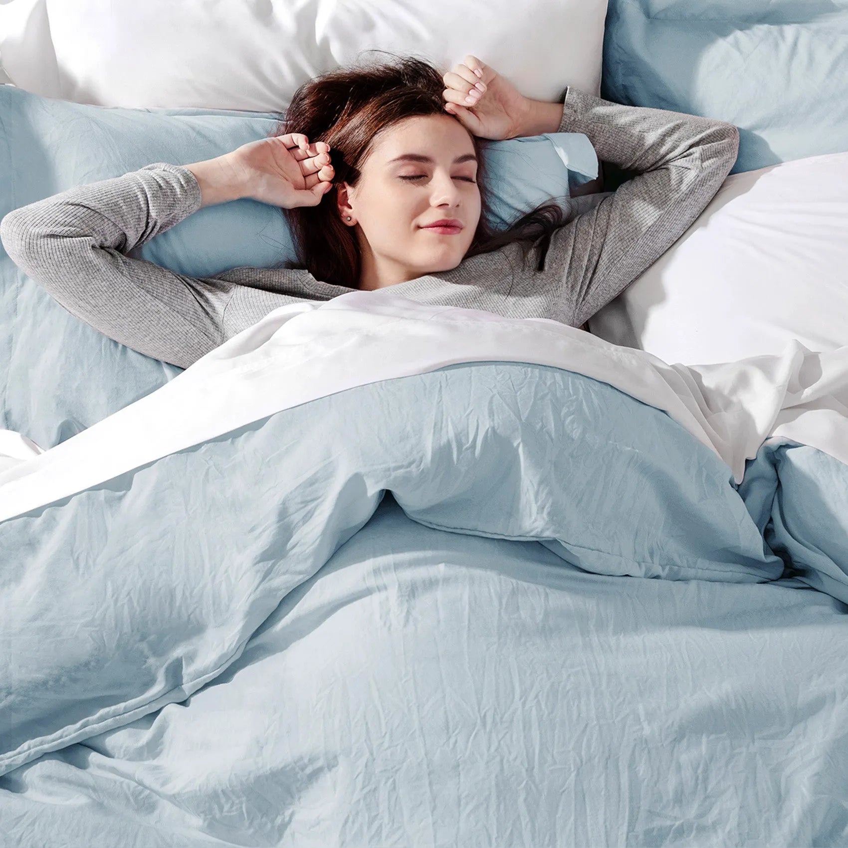 Ultra-Soft Hypoallergenic Microfiber Duvet Cover Set