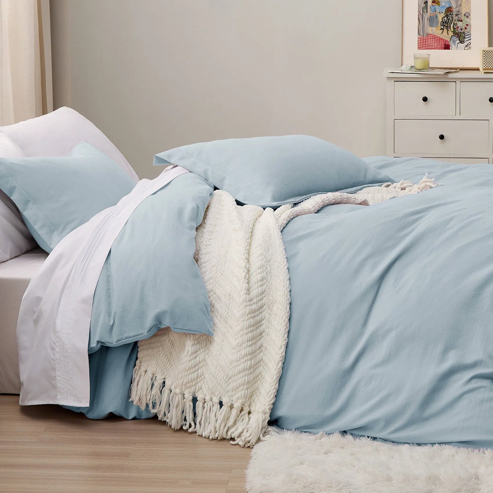 Ultra-Soft Hypoallergenic Microfiber Duvet Cover Set