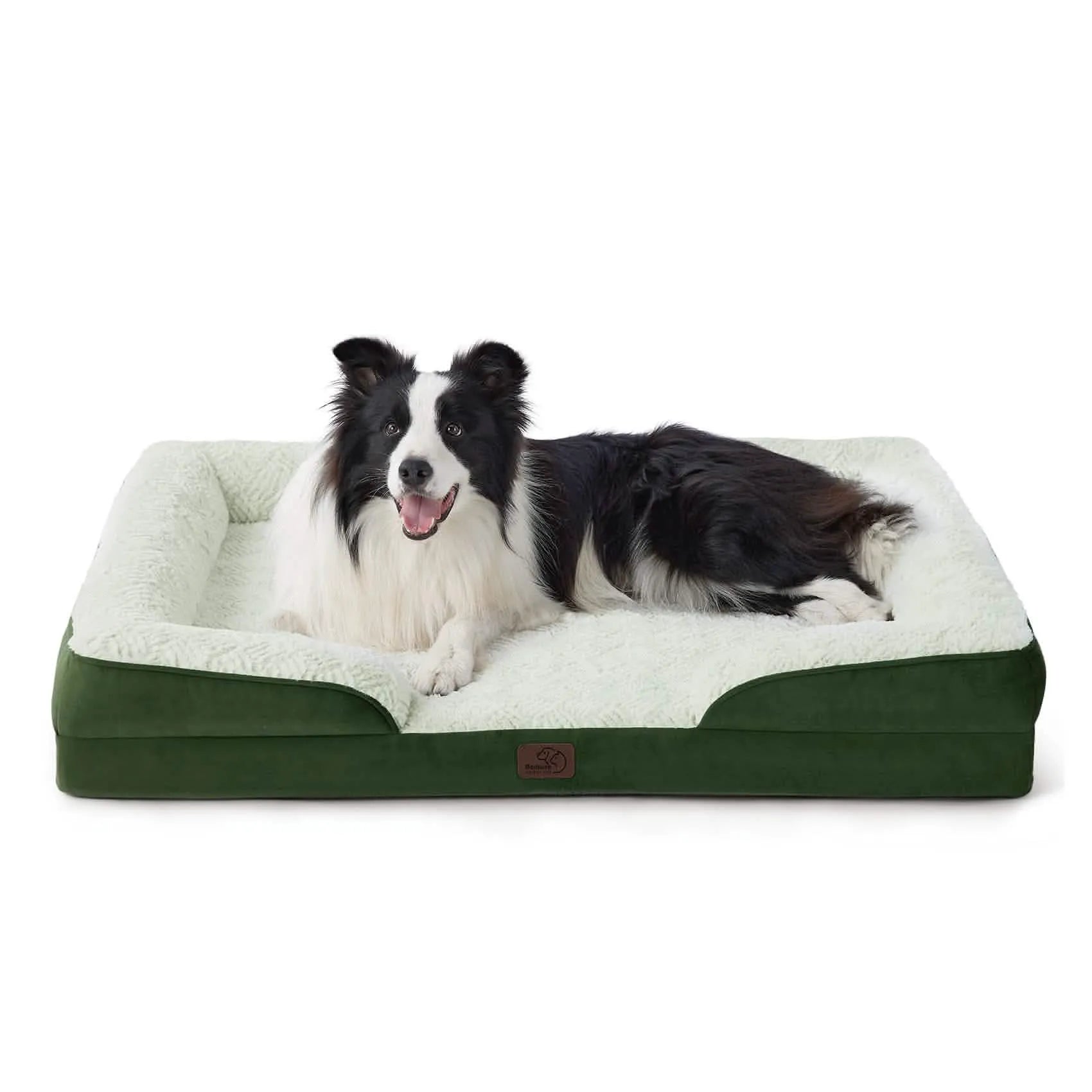 Orthopedic Plush Flannel Dog Couch