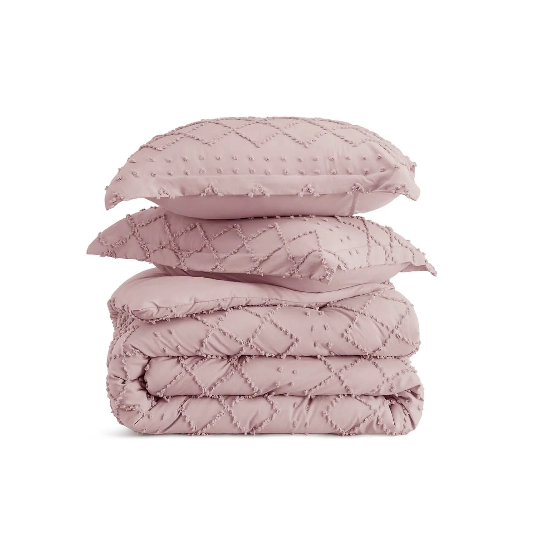Tufted Embroidery Comforter Set