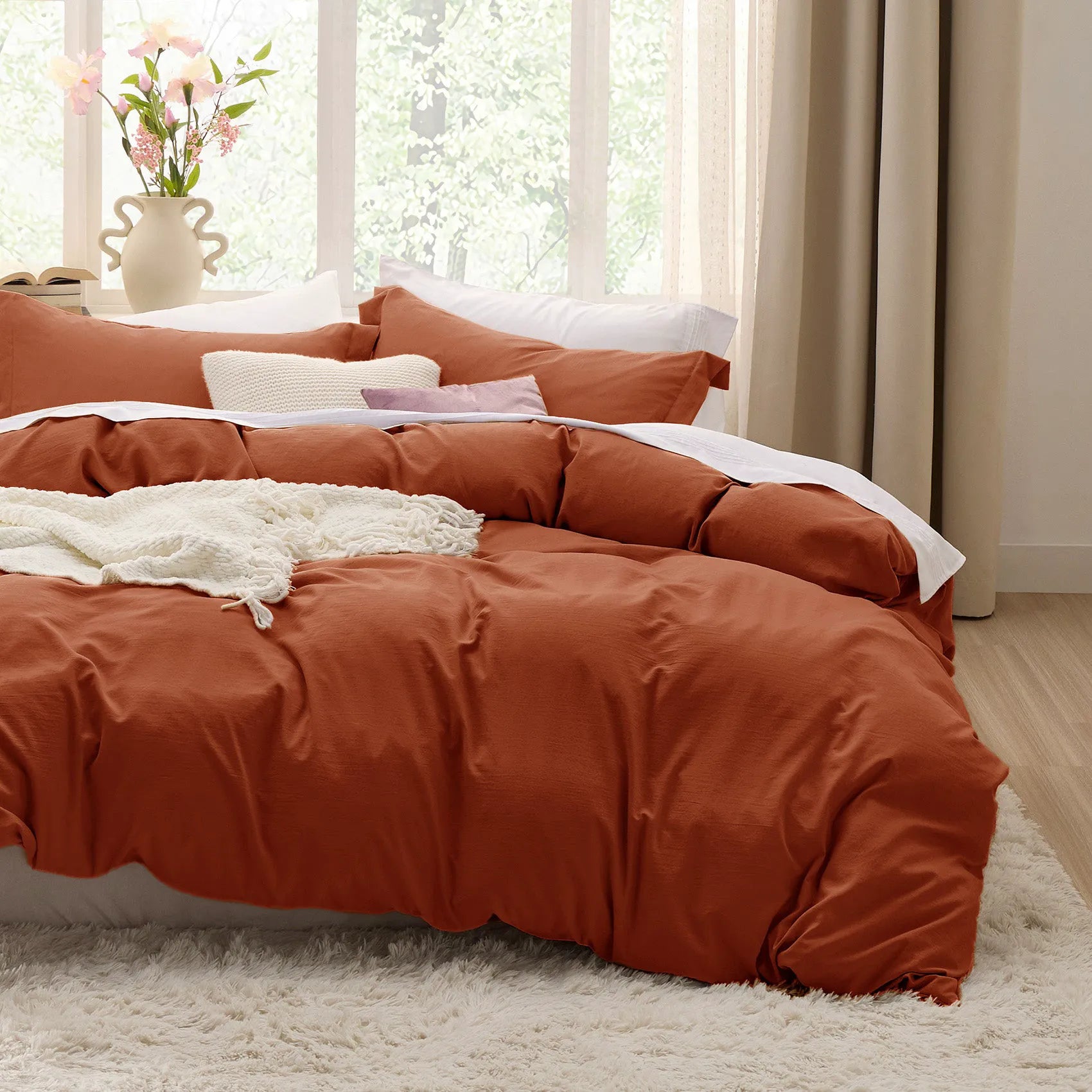 Ultra-Soft Hypoallergenic Microfiber Duvet Cover Set