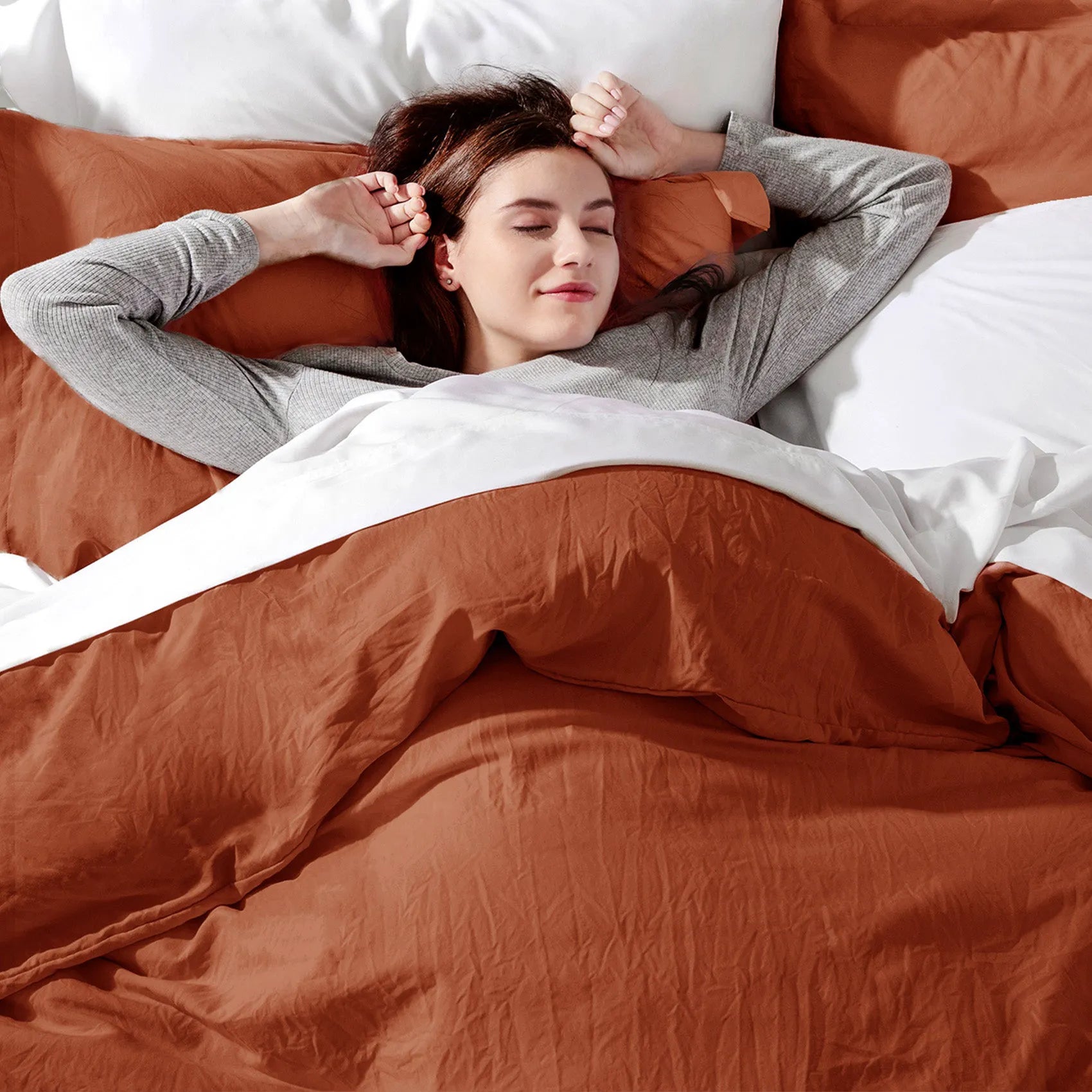 Ultra-Soft Hypoallergenic Microfiber Duvet Cover Set