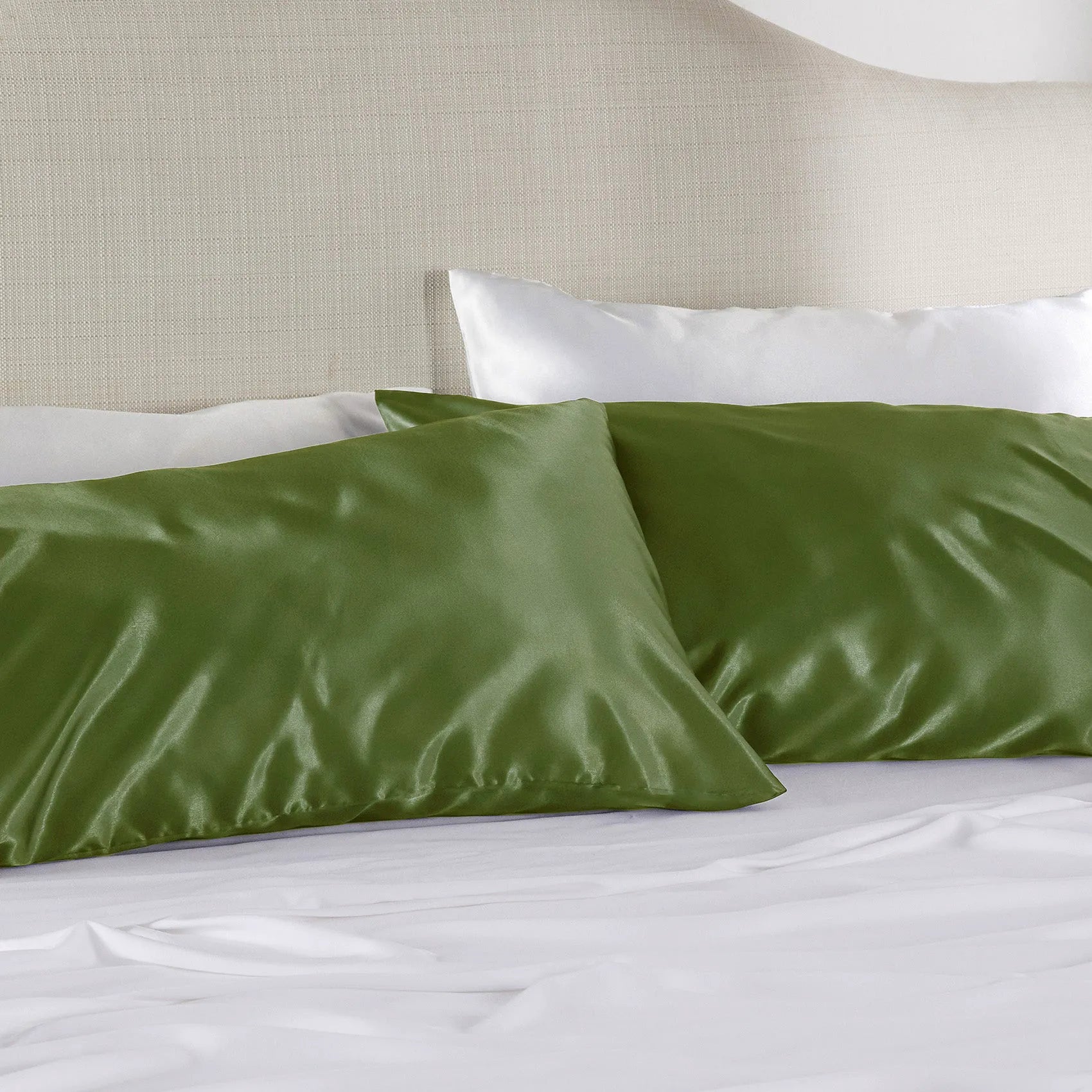 Luxurious Solid Satin Pillowcase