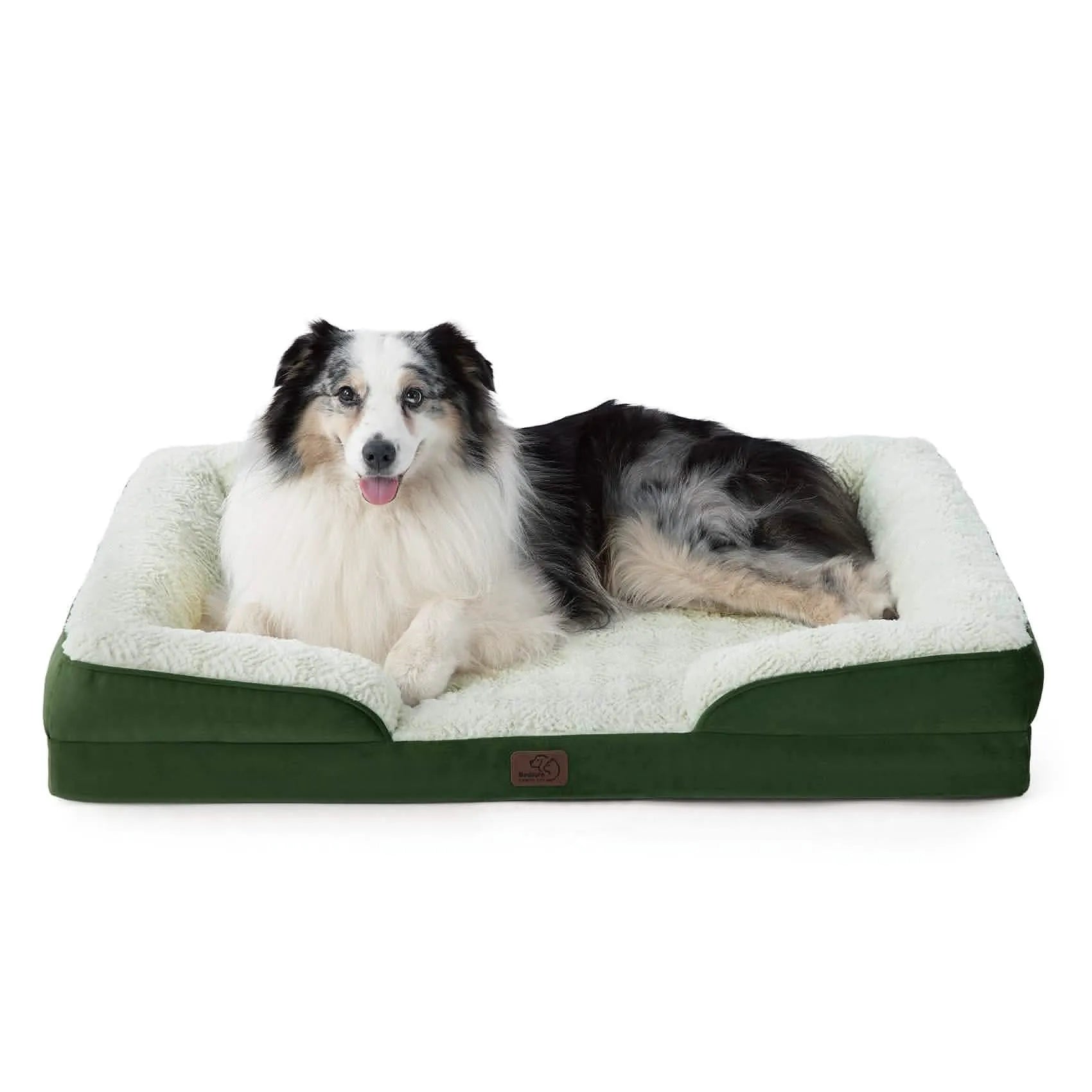 Orthopedic Plush Flannel Dog Couch