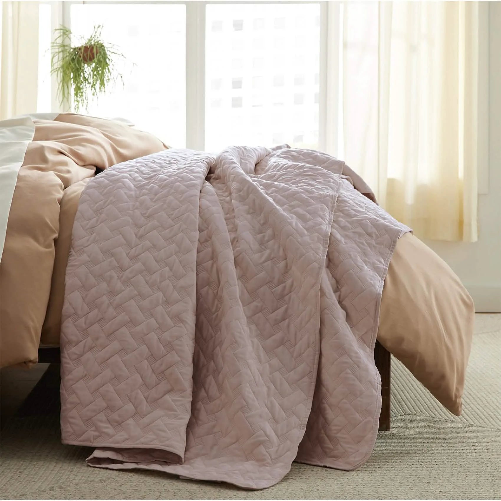 Basketweave Quilt Set