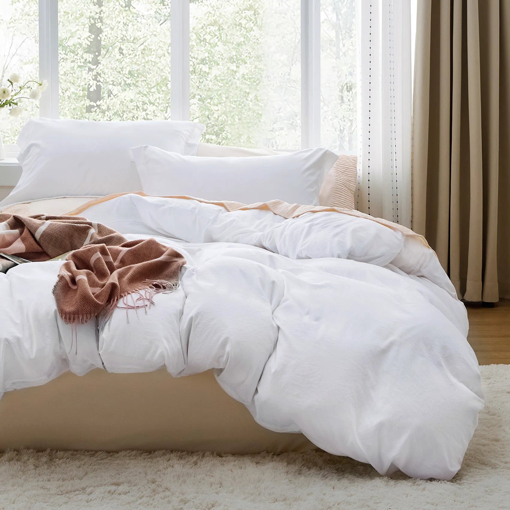 Ultra-Soft Hypoallergenic Microfiber Duvet Cover Set