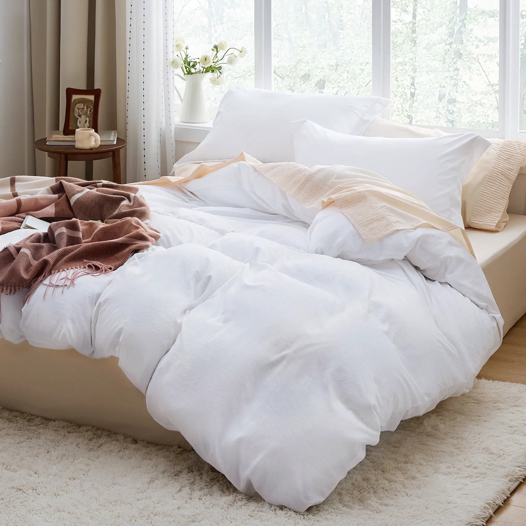 Ultra-Soft Hypoallergenic Microfiber Duvet Cover Set