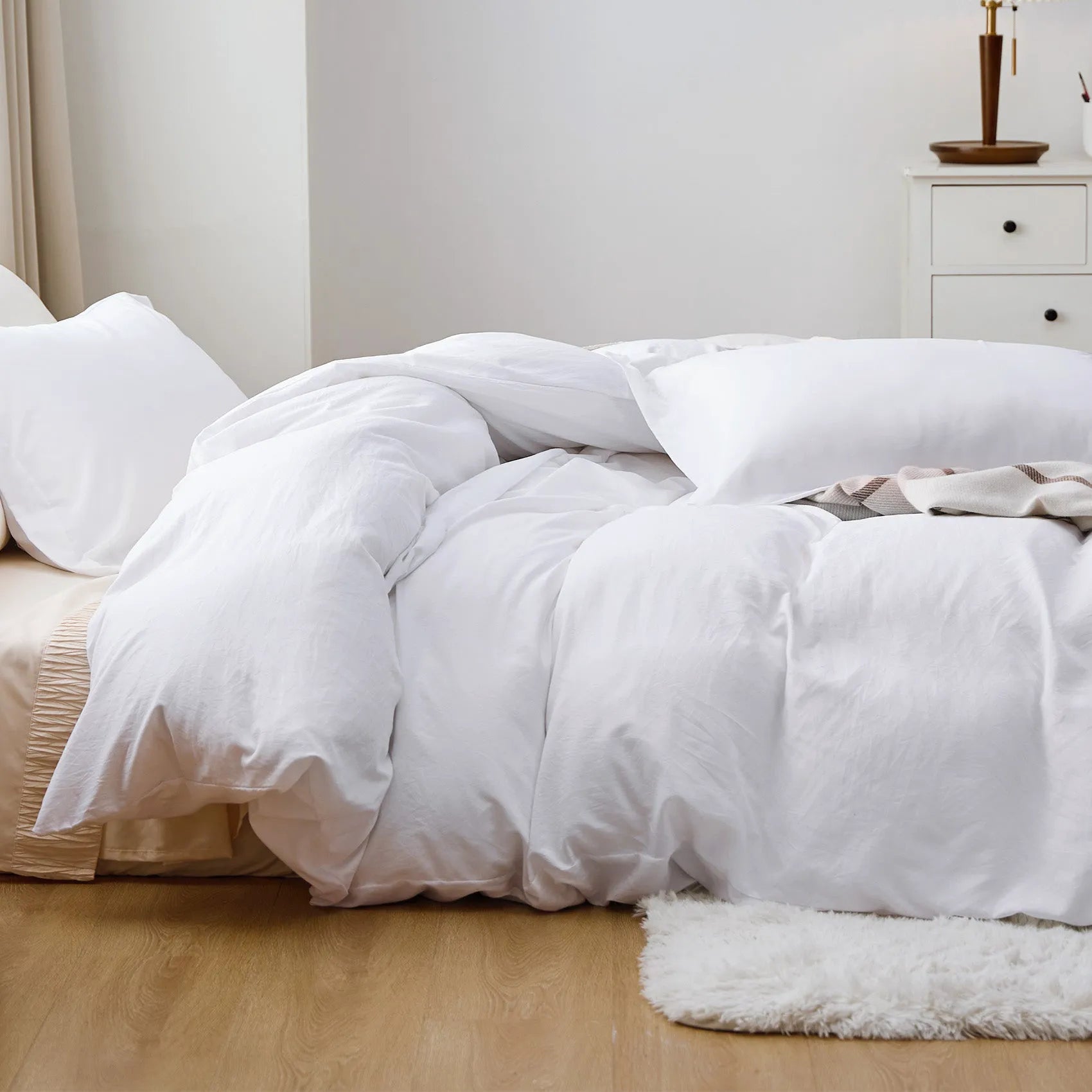 Ultra-Soft Hypoallergenic Microfiber Duvet Cover Set