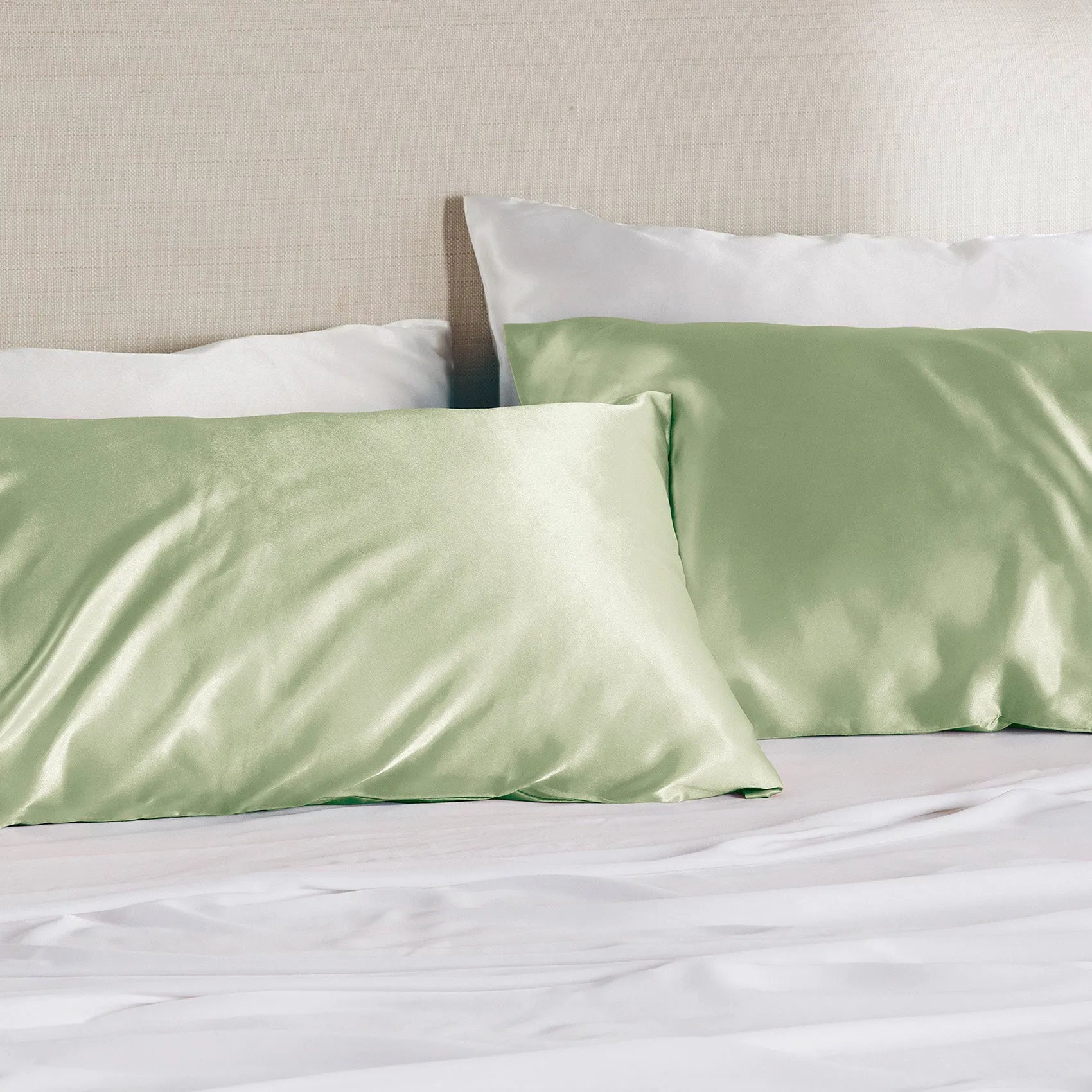 Luxurious Solid Satin Pillowcase