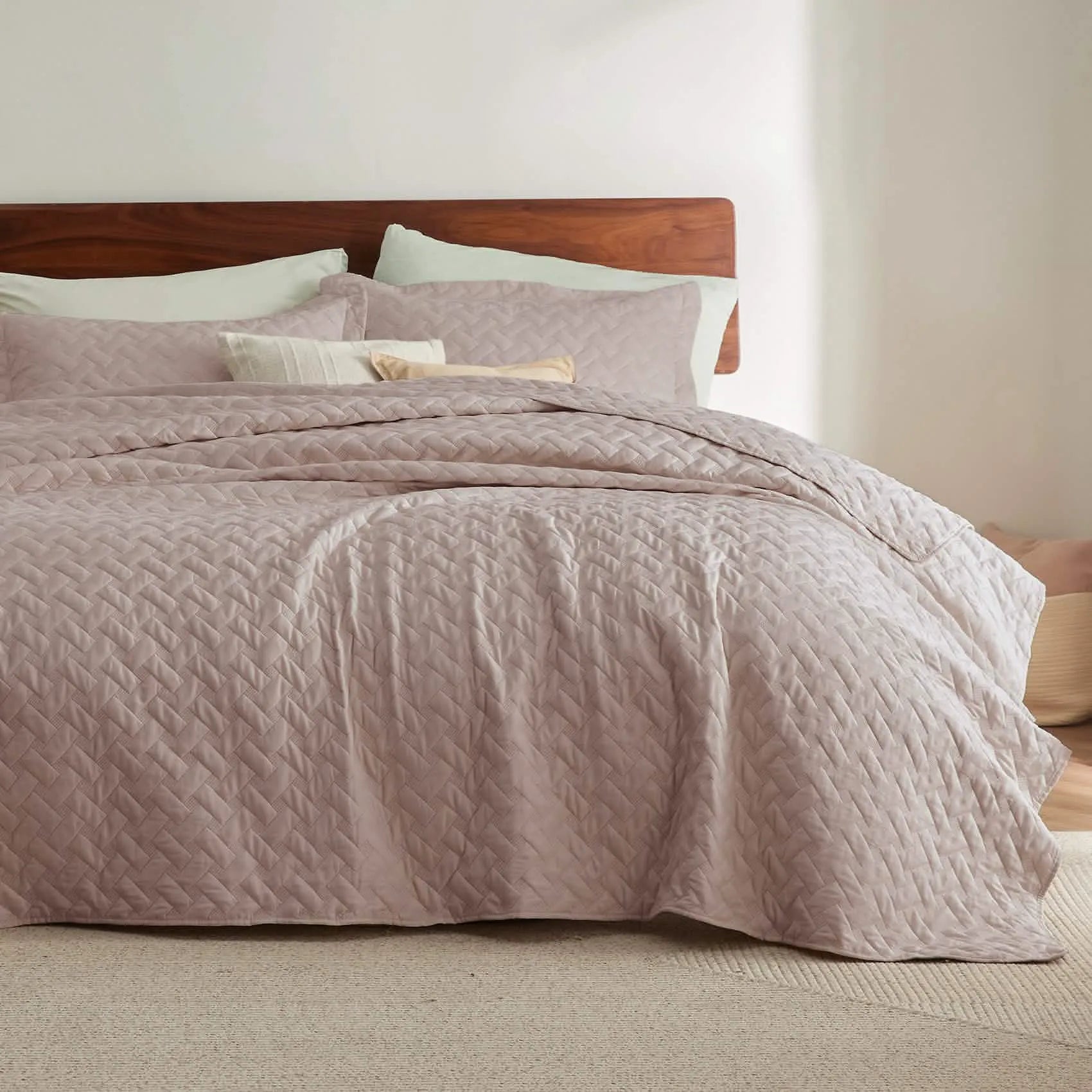 Basketweave Quilt Set