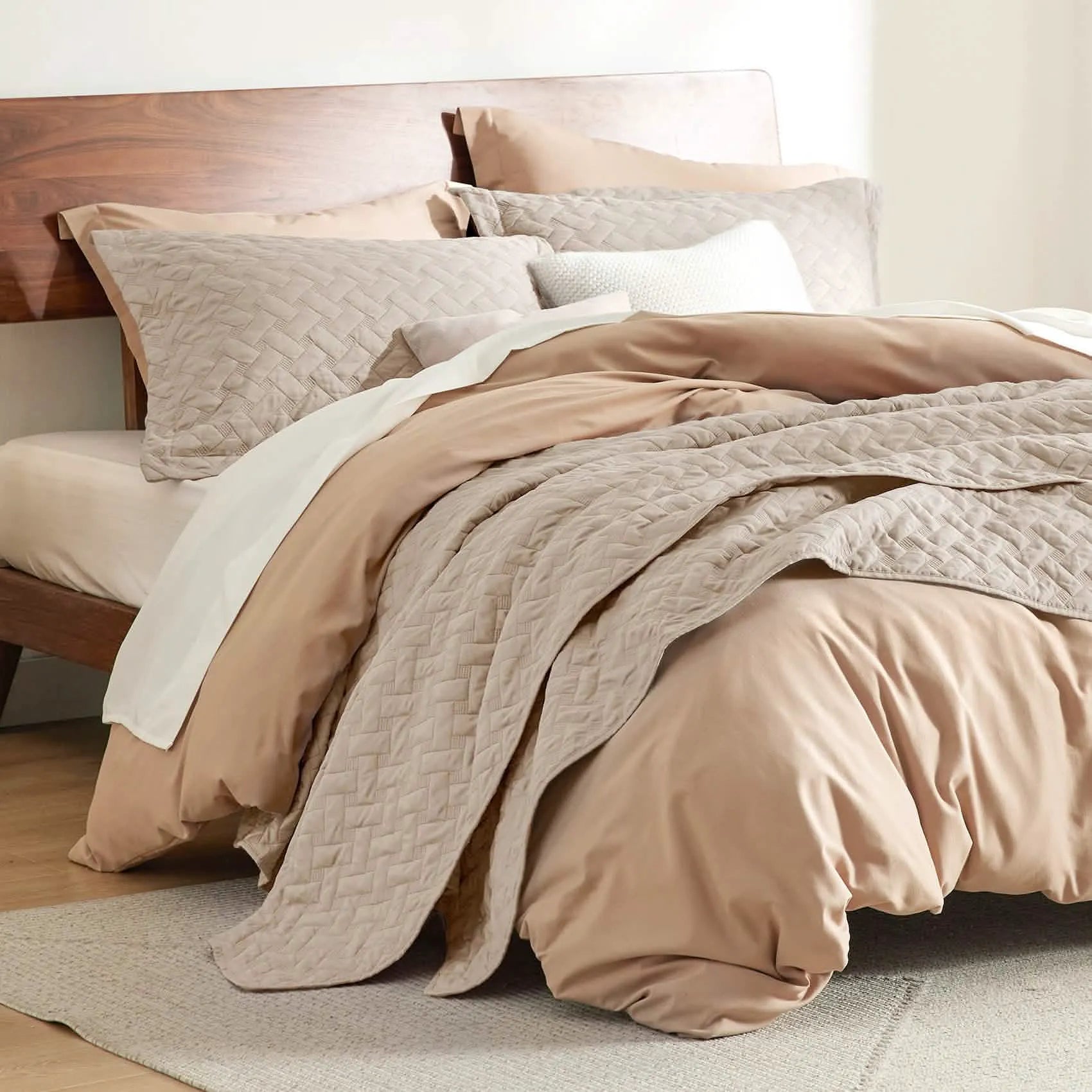 Basketweave Quilt Set