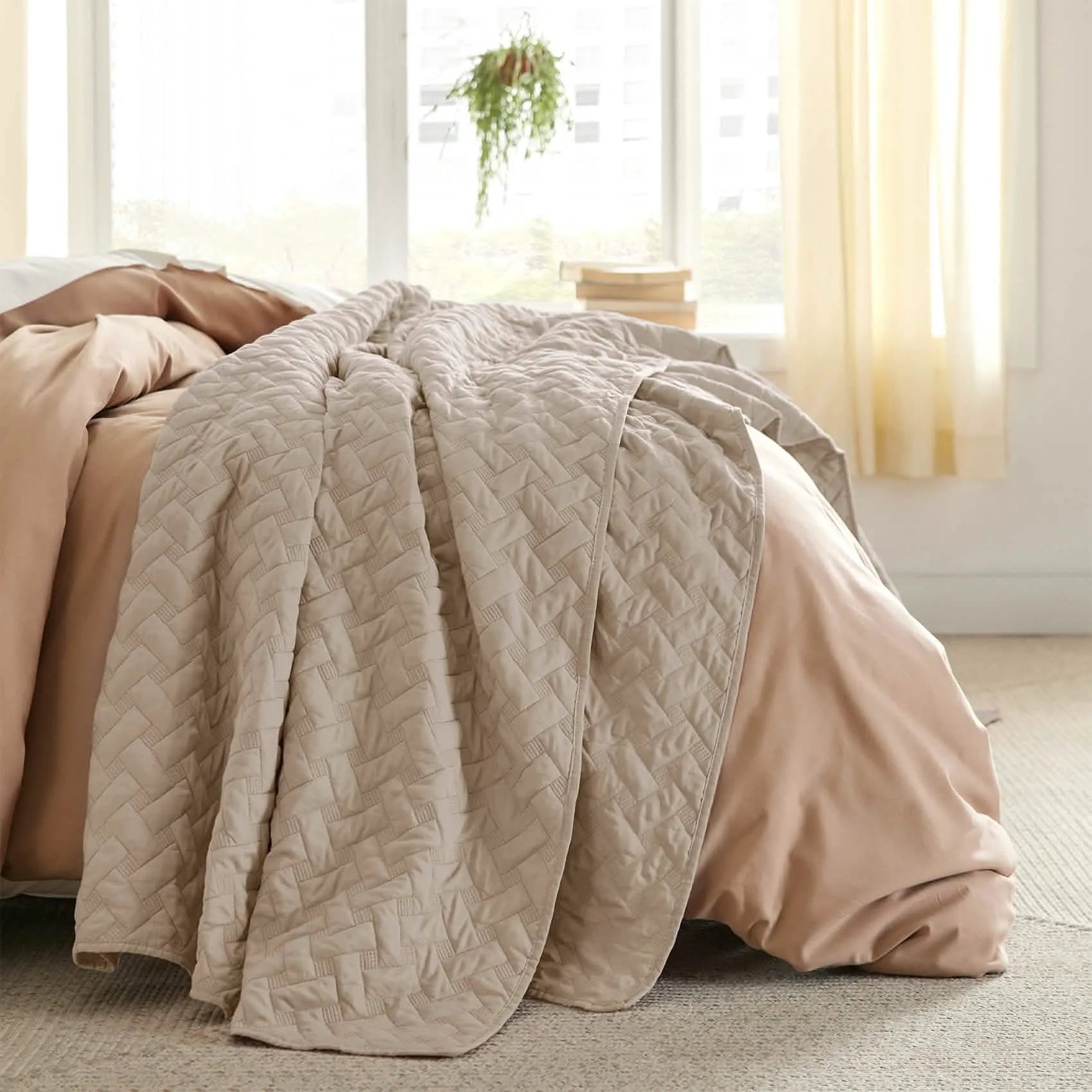 Basketweave Quilt Set