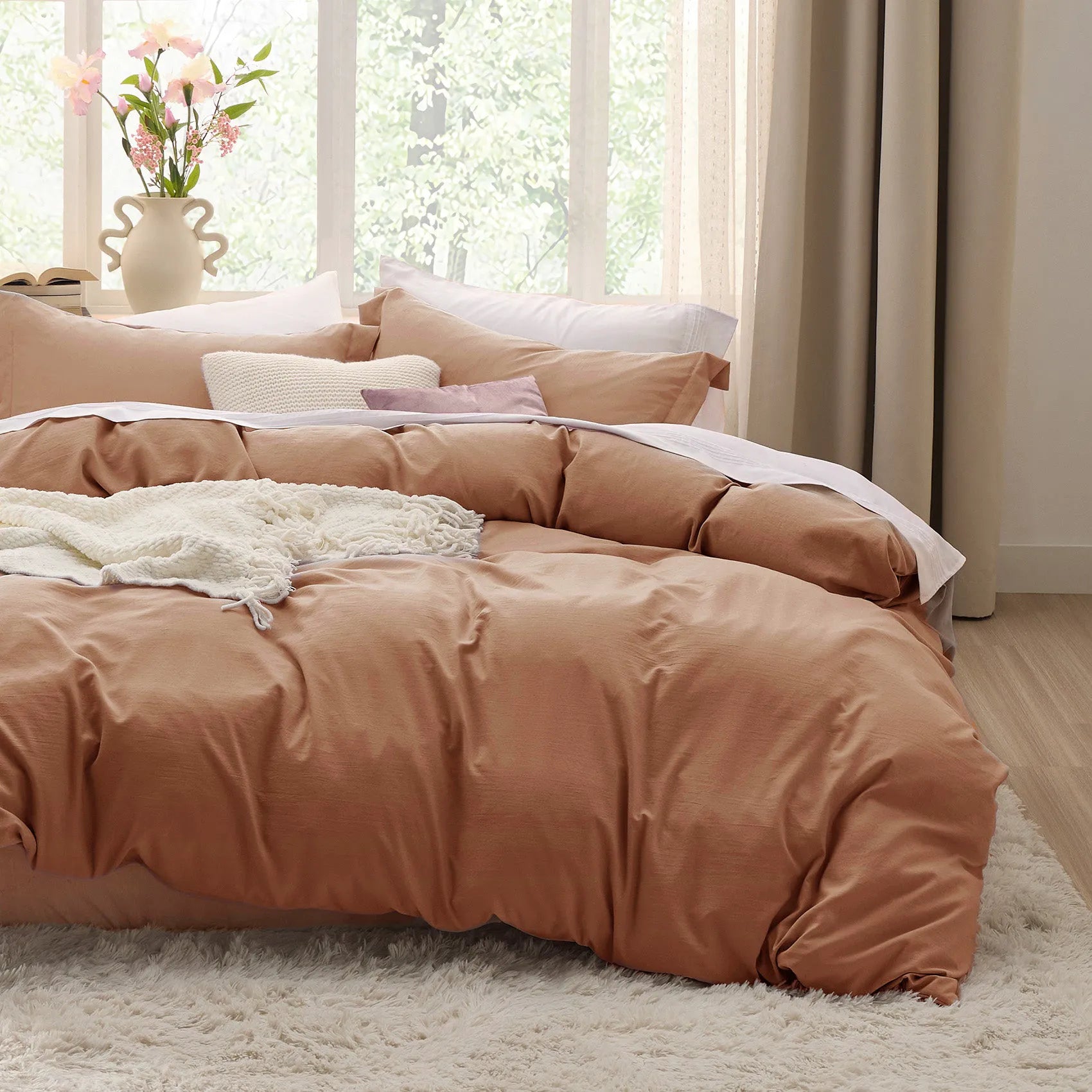 Ultra-Soft Hypoallergenic Microfiber Duvet Cover Set