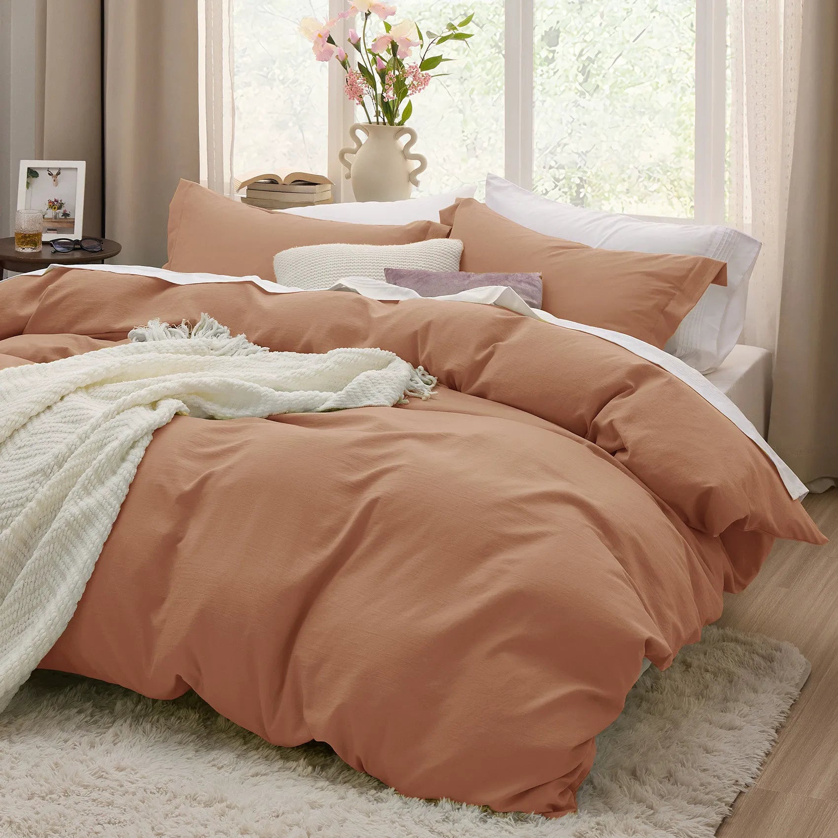 Ultra-Soft Hypoallergenic Microfiber Duvet Cover Set