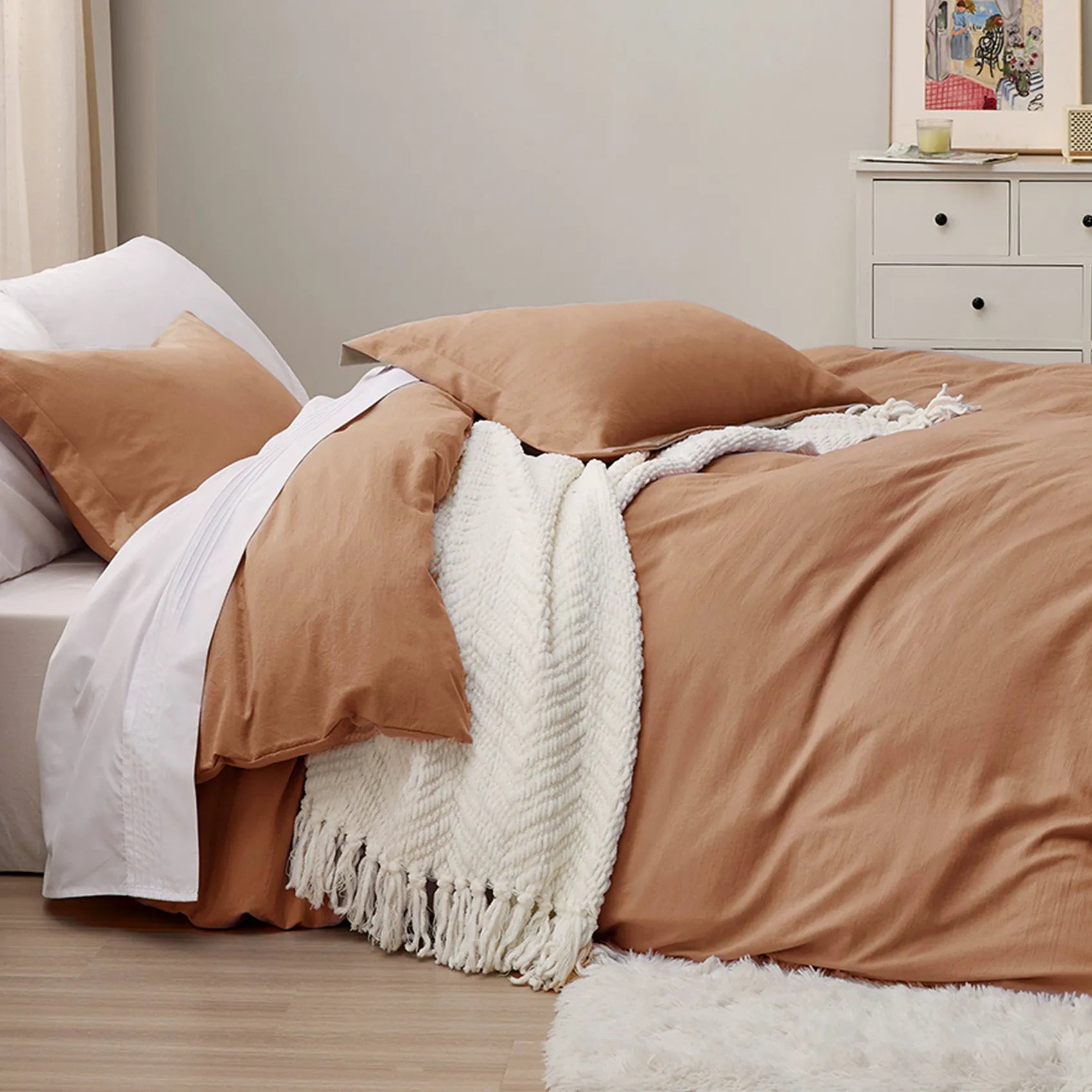 Ultra-Soft Hypoallergenic Microfiber Duvet Cover Set