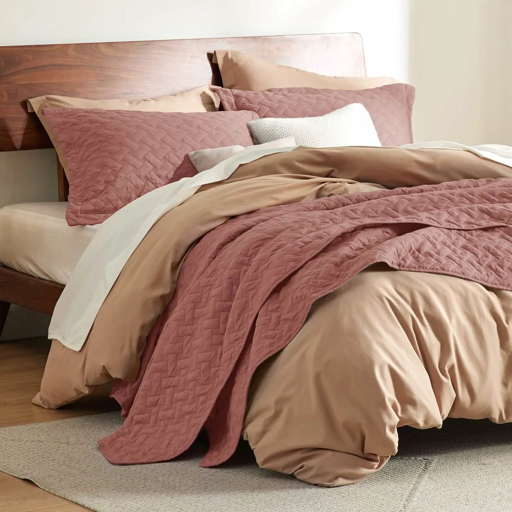 Basketweave Quilt Set