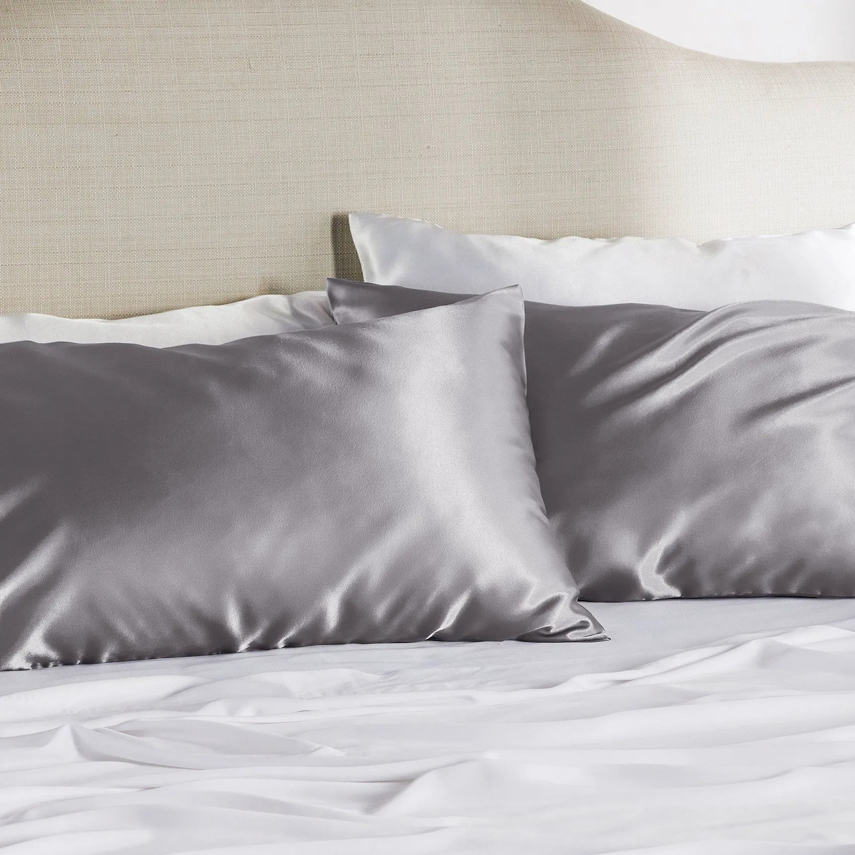 Luxurious Solid Satin Pillowcase