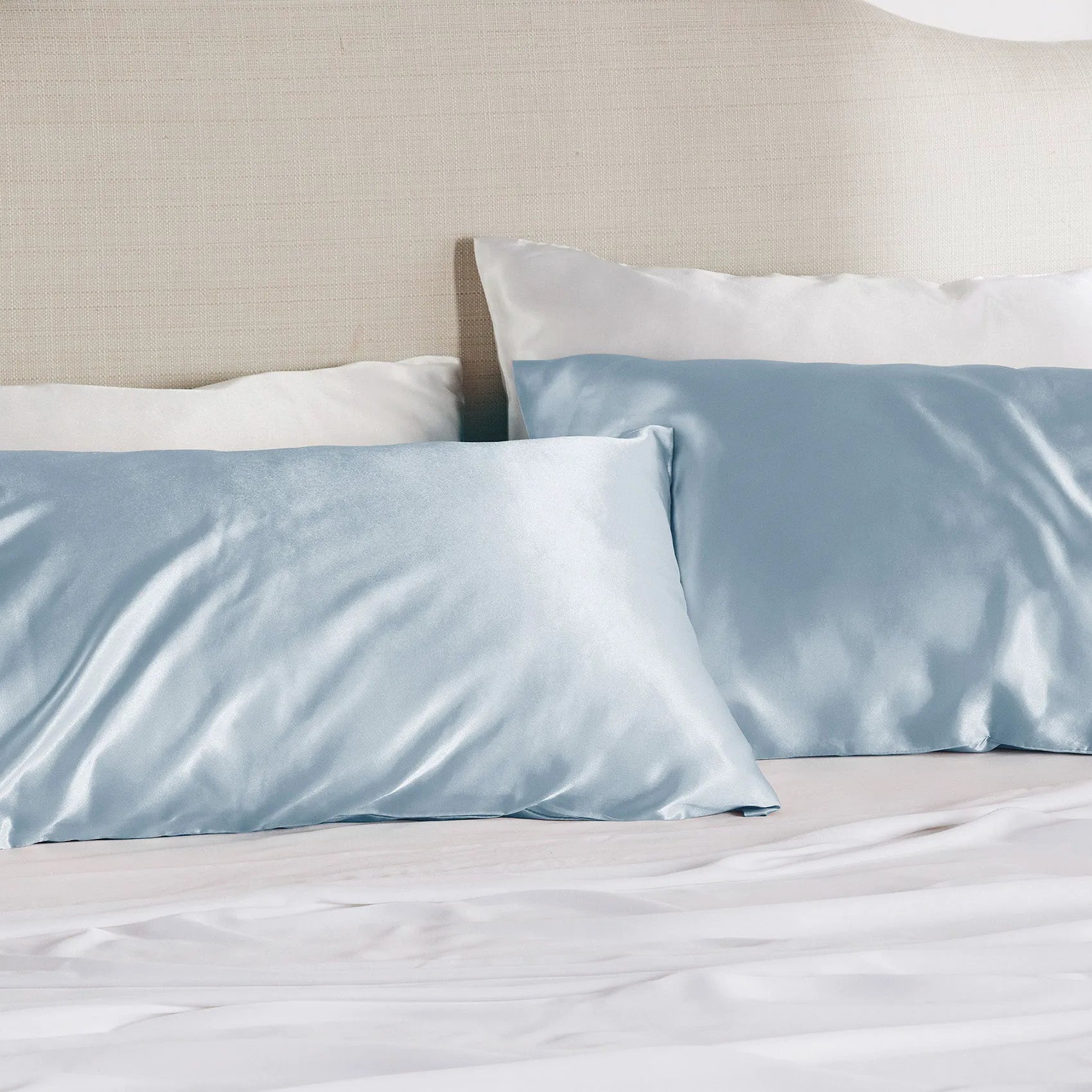 Luxurious Solid Satin Pillowcase