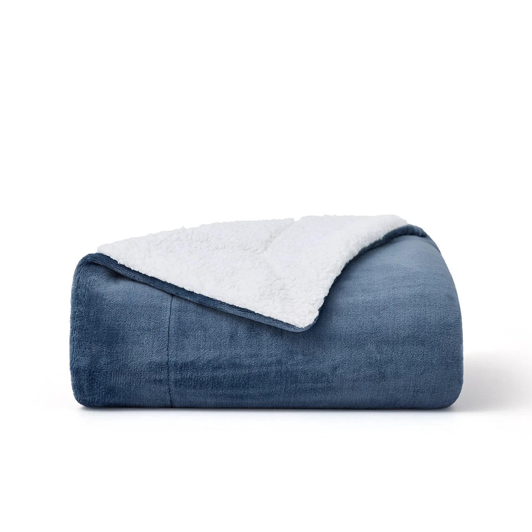 Cozy Sherpa Fleece Throw Blanket