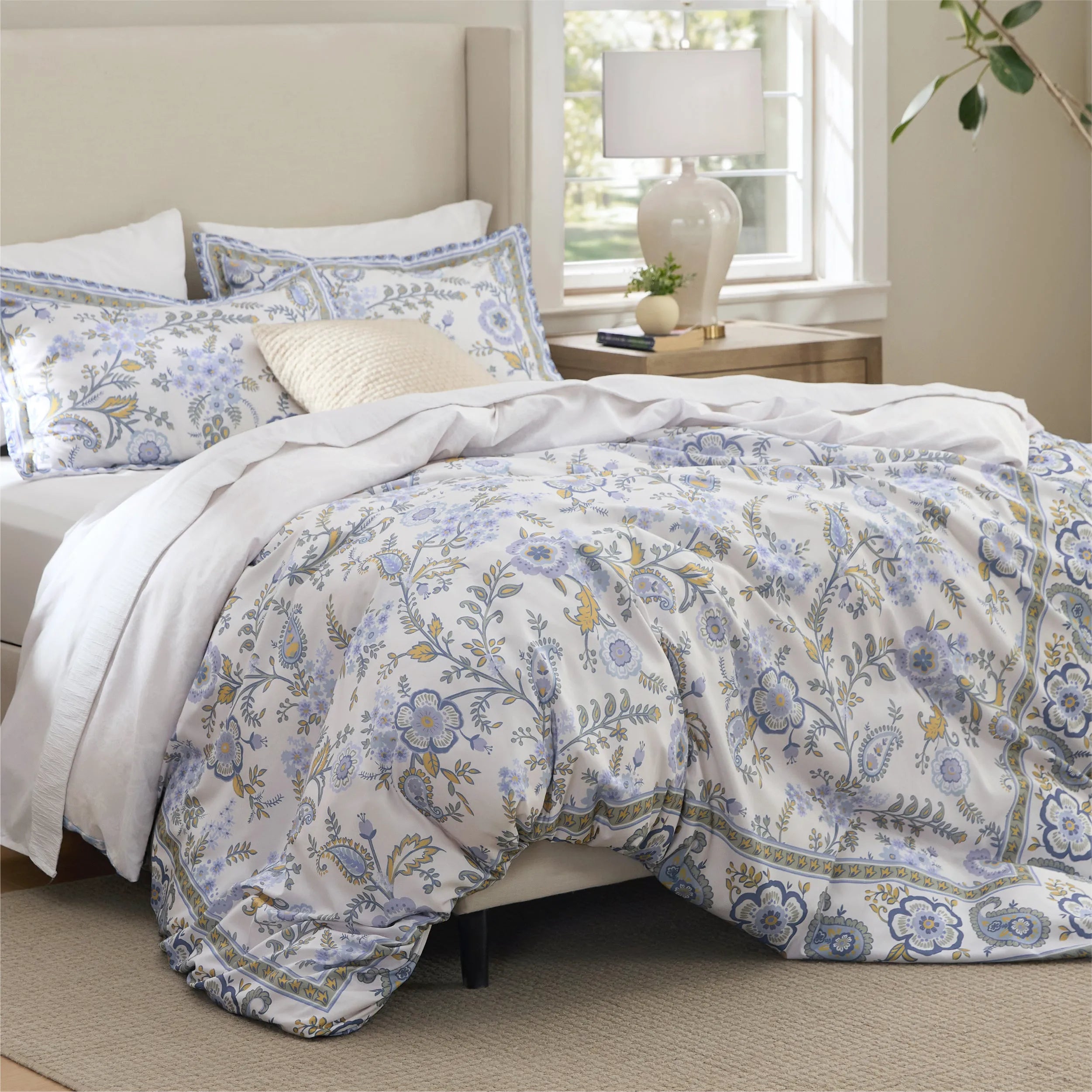 Vintage Botanical Comforter Set
