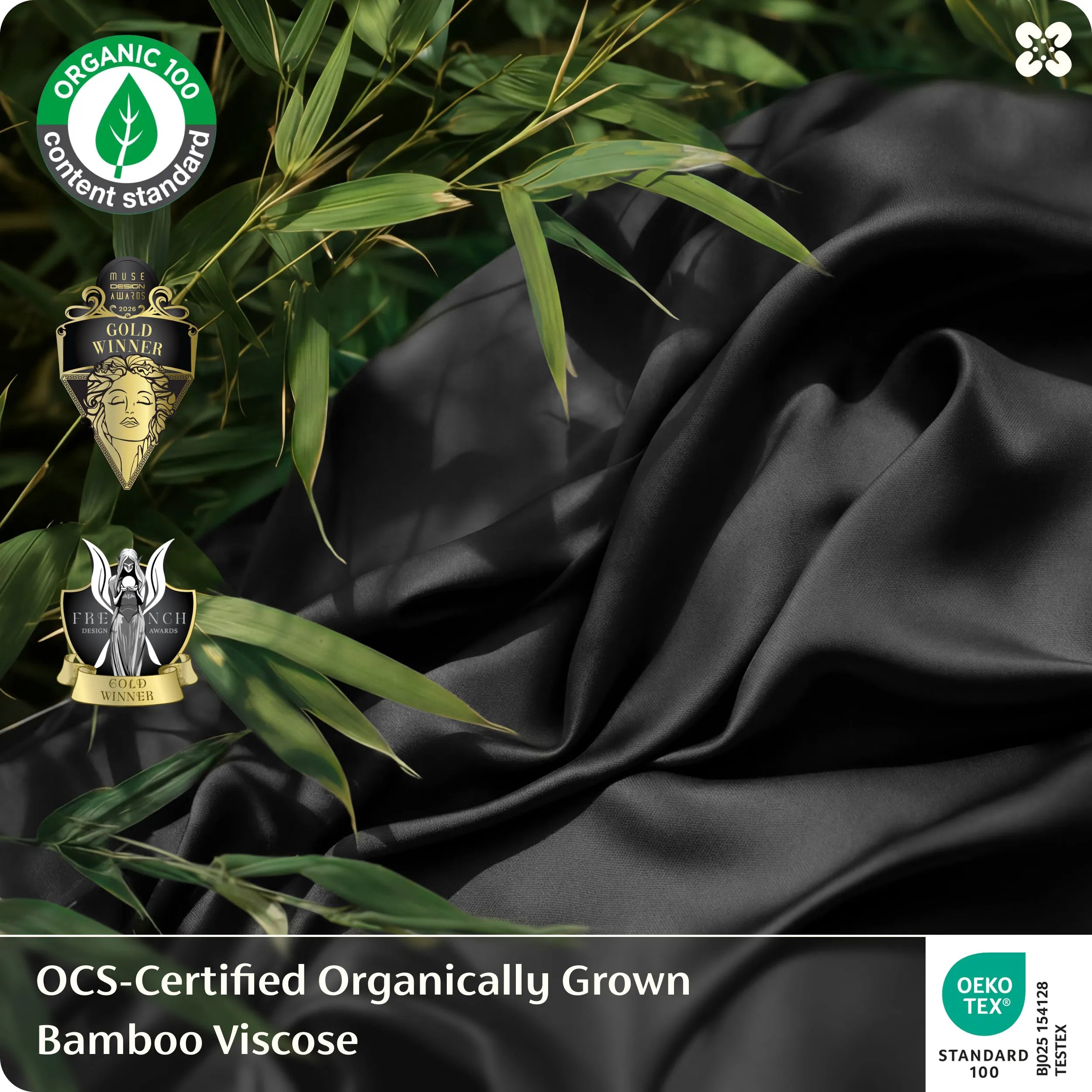 PureWoven™ Organic Bamboo Viscose Sheet Set