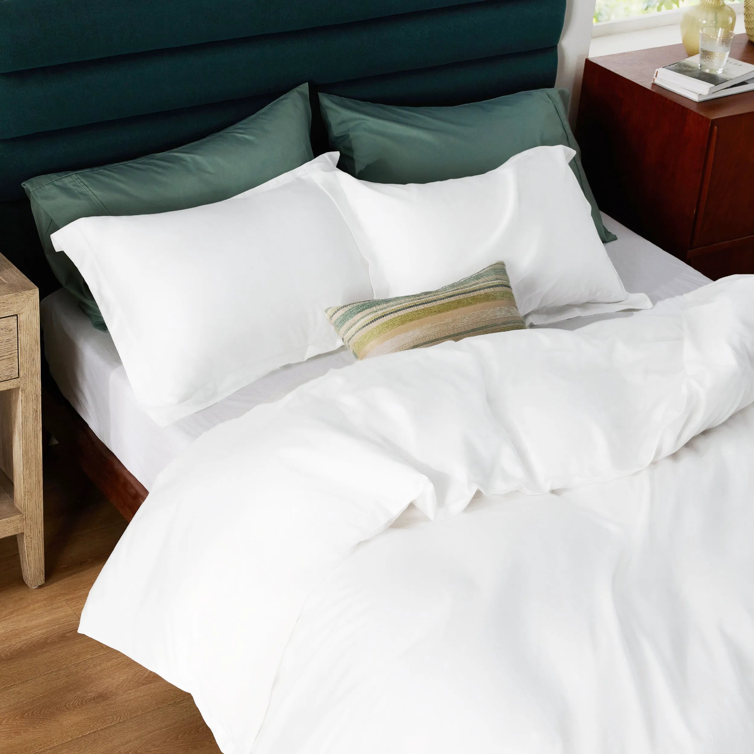 Lyocell Cotton Blend Duvet Cover Set