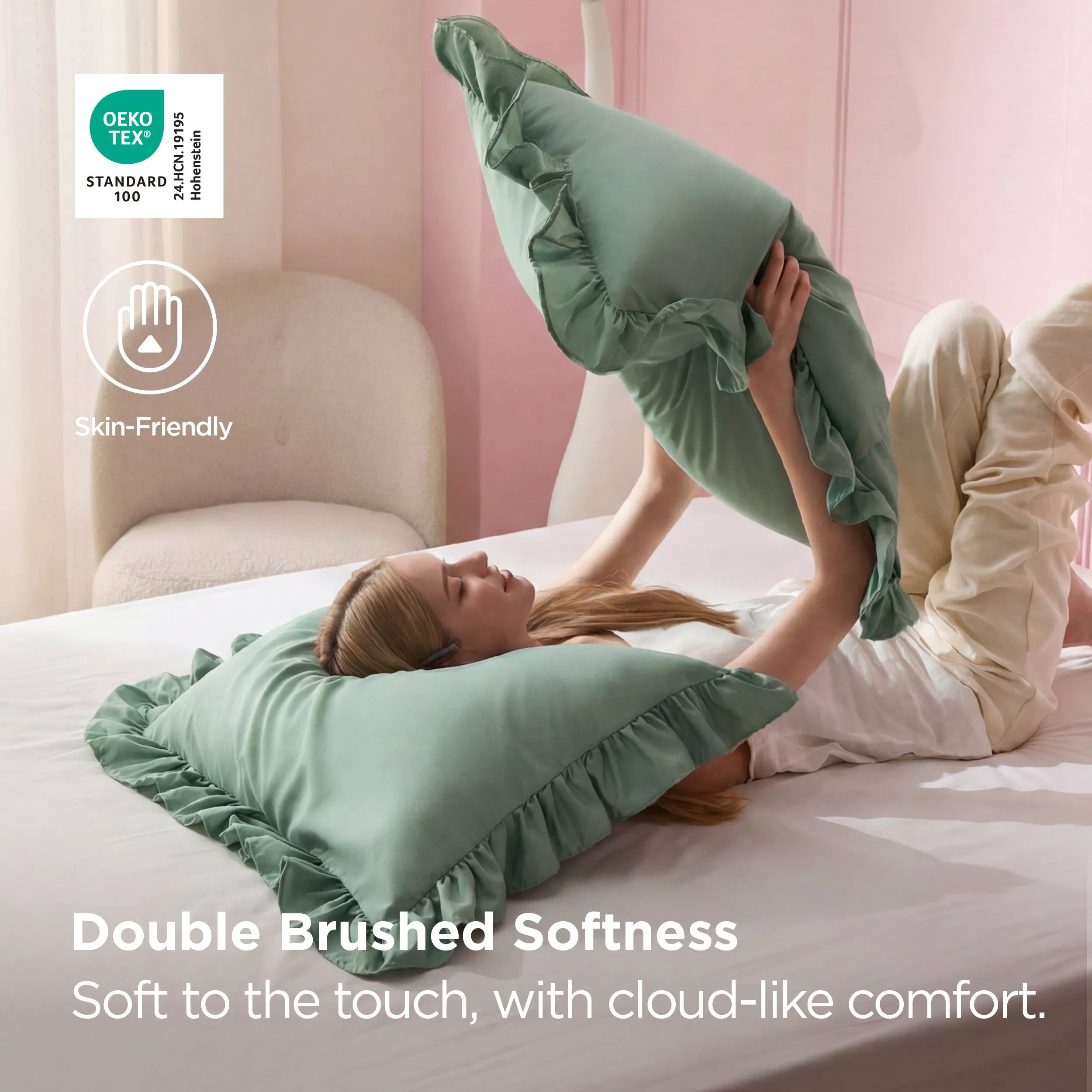 Ruffle Pillowcase
