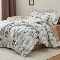 Vintage Botanical Comforter Set